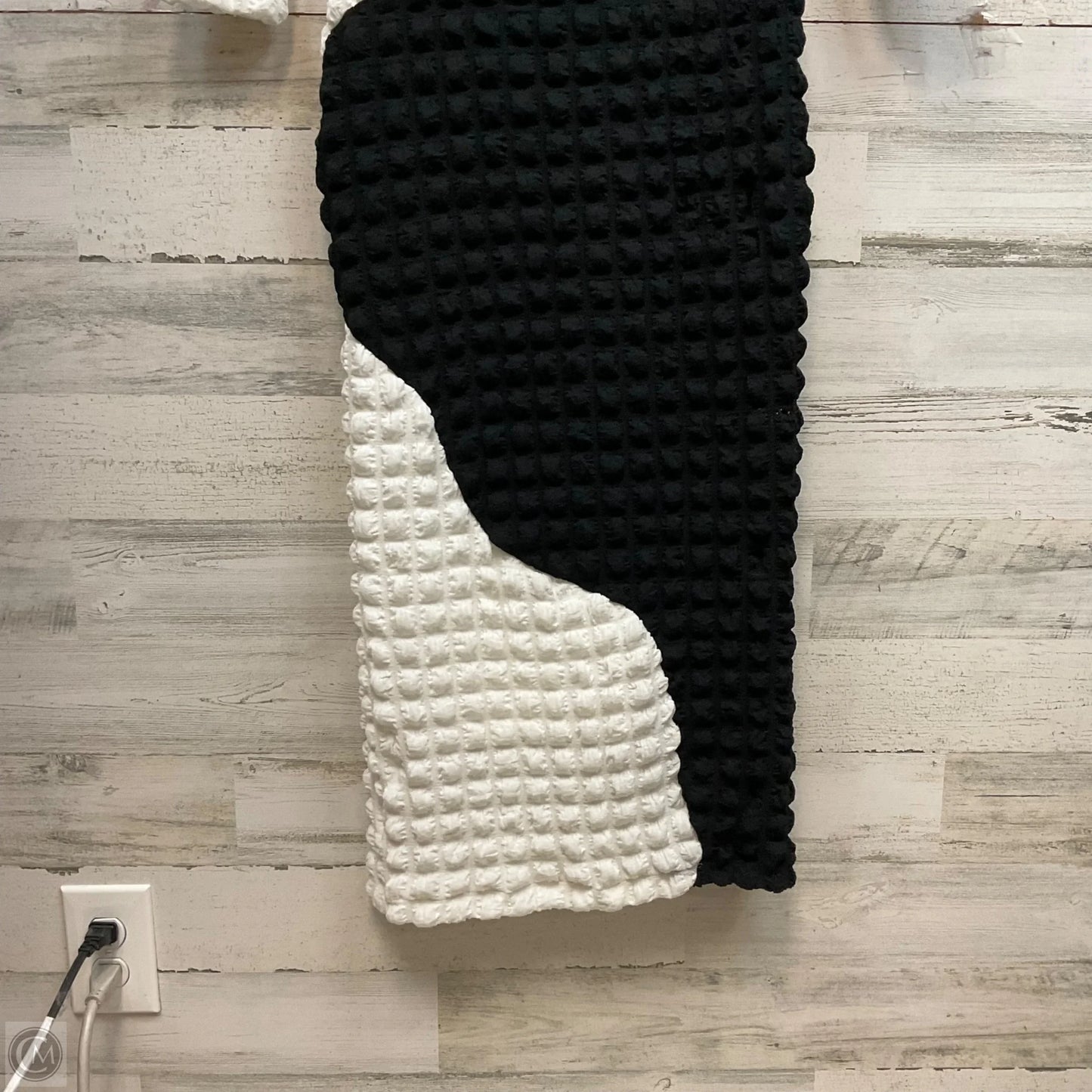 Dress Casual Midi By Antonio Melani In Black & White, Size: S