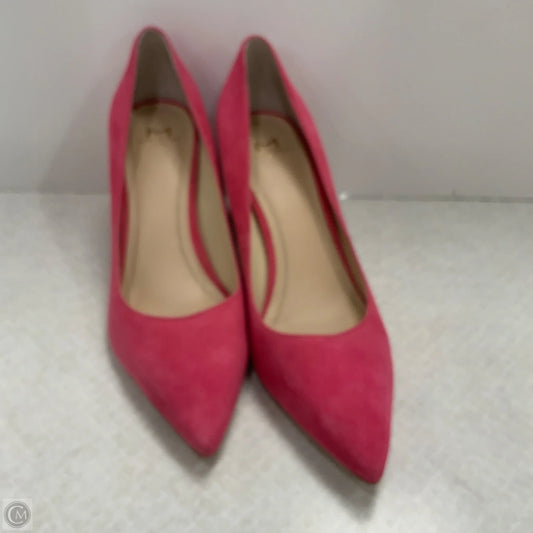 Shoes Heels Block By Marc Fisher In Pink, Size: 8.5