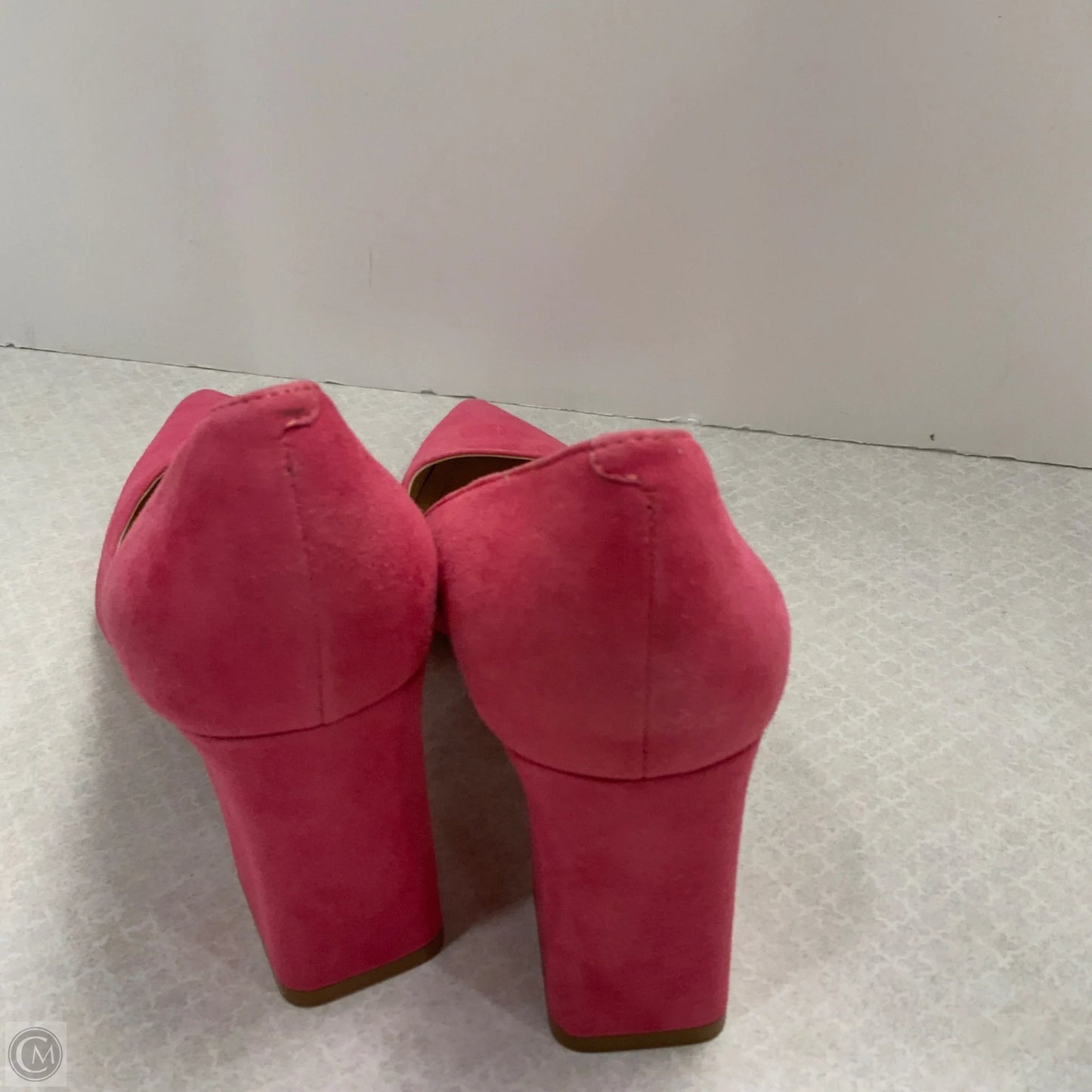 Shoes Heels Block By Marc Fisher In Pink, Size: 8.5