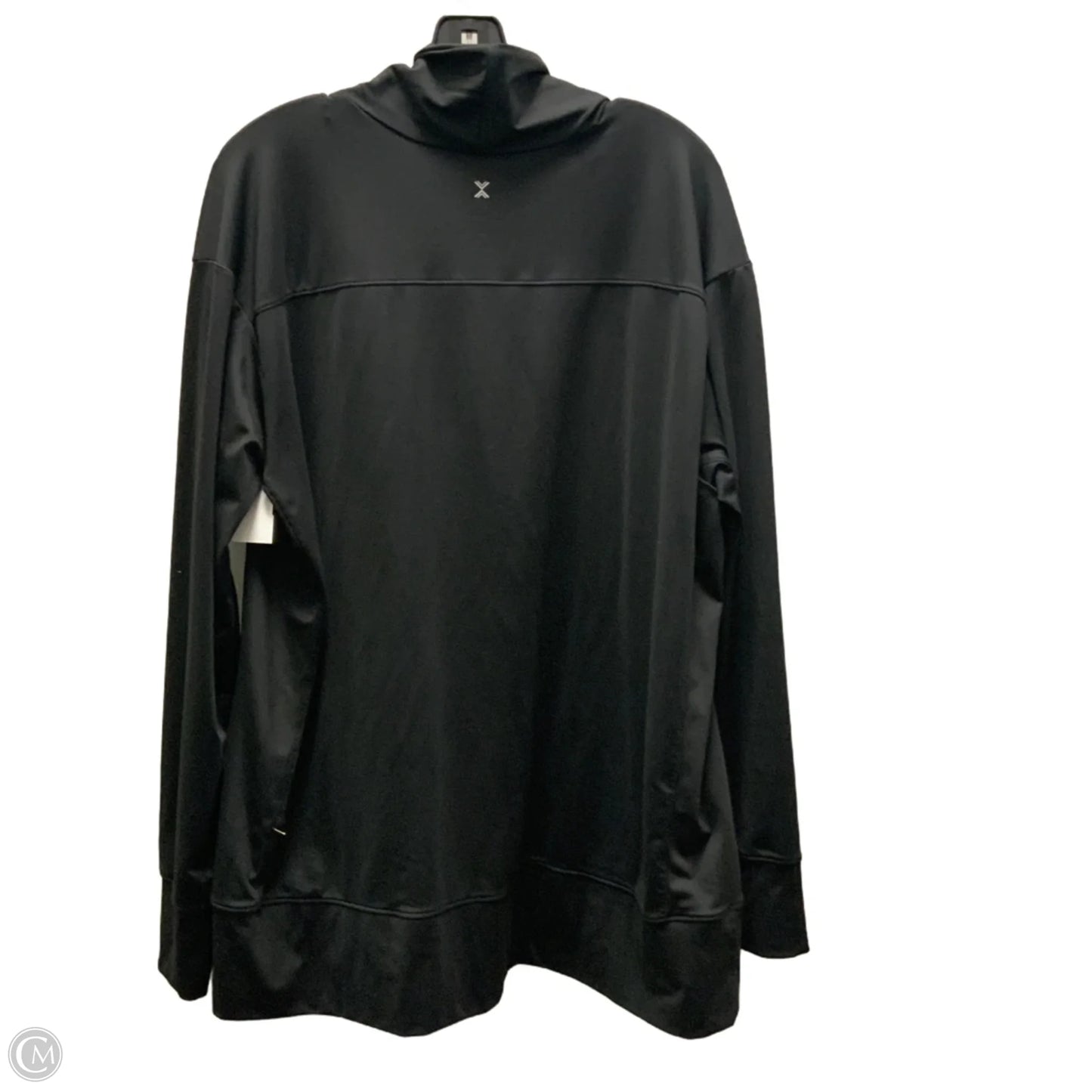 Athletic Jacket By Xersion In Black, Size: 1x