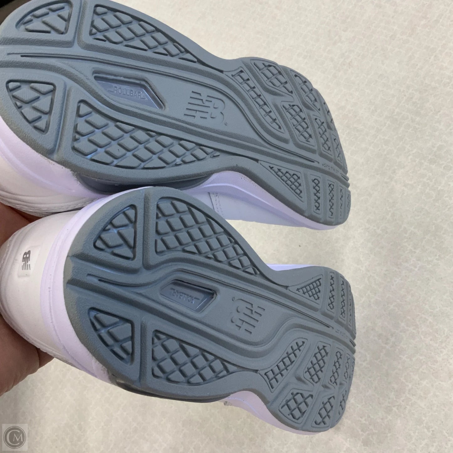 Shoes Athletic By New Balance In White, Size: 8