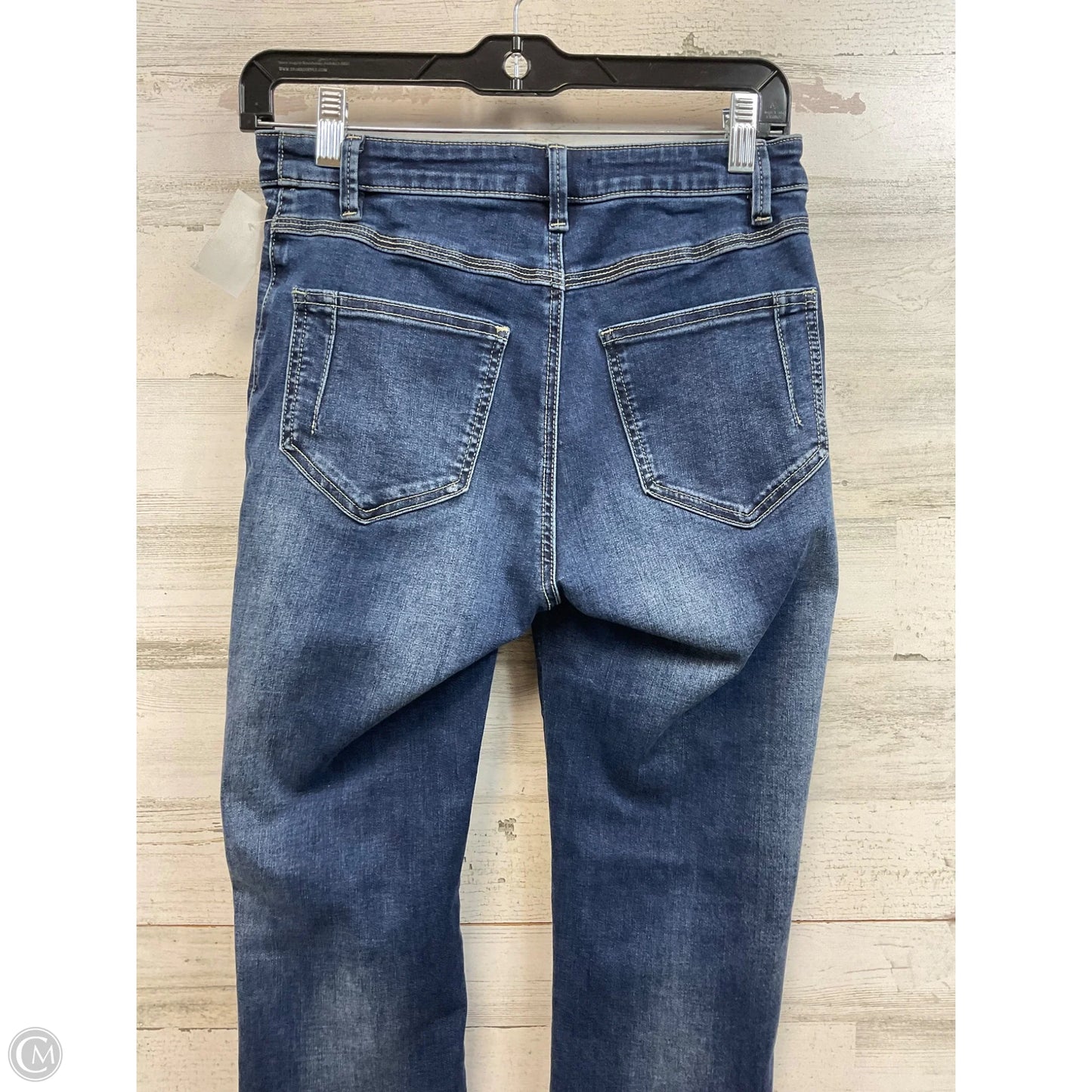 Jeans Flared By Lysse In Blue Denim, Size: S