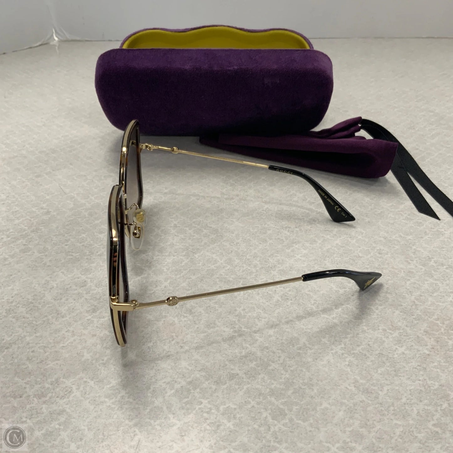 Sunglass Case Luxury Designer By Gucci