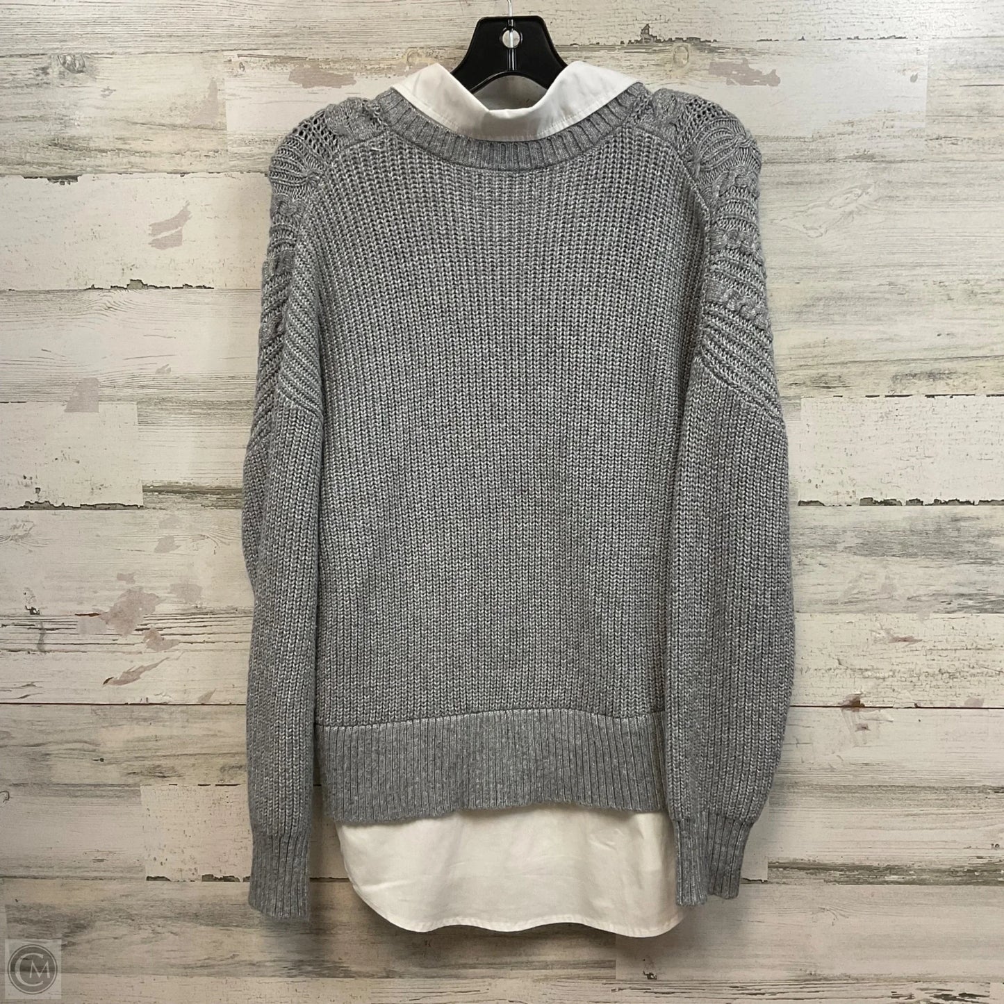 Sweater By Rachel Zoe In Grey, Size: M