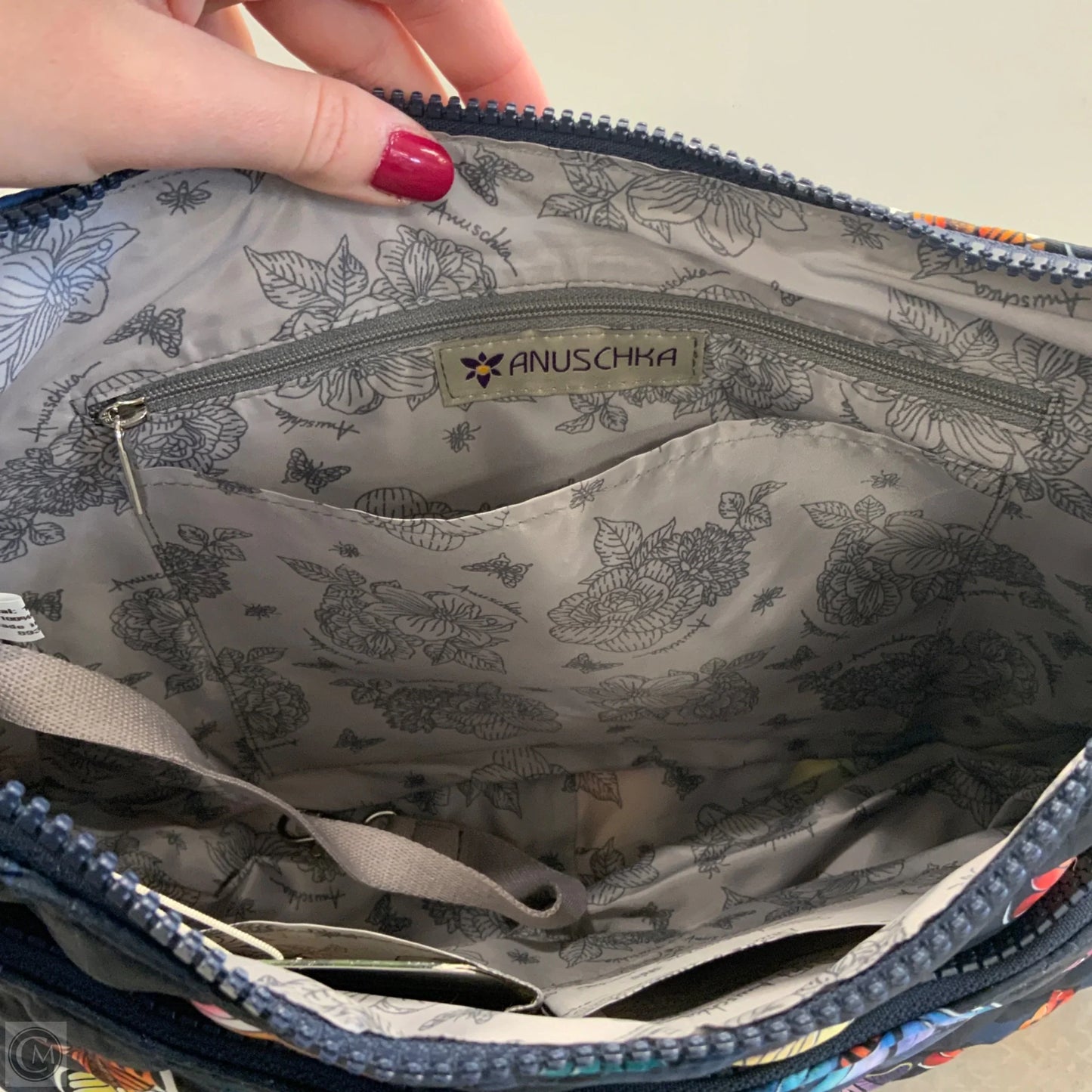 Handbag By Anuschka, Size: Medium