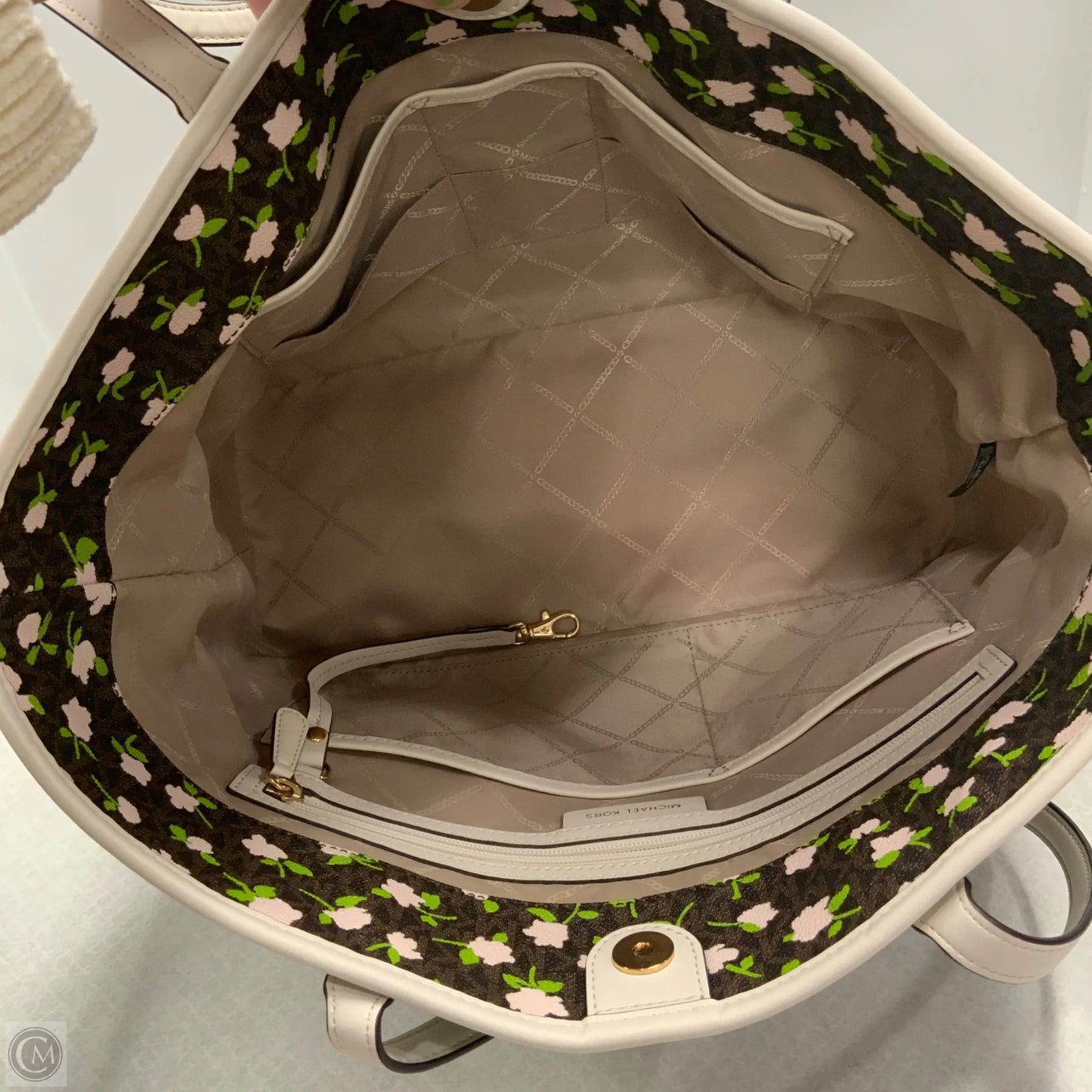 Handbag Designer By Michael Kors, Size: Large