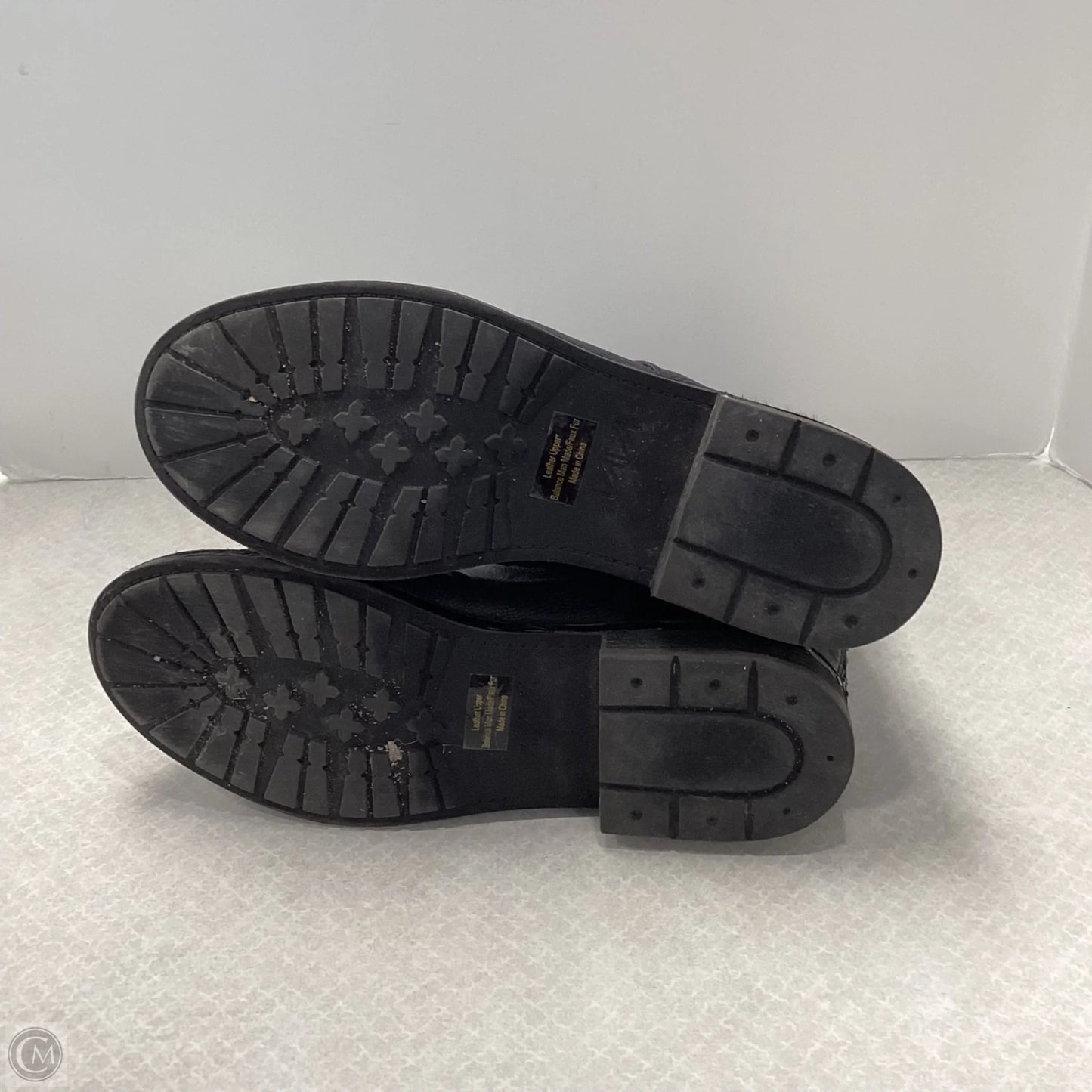 Boots Ankle Heels By Naya In Black, Size: 10