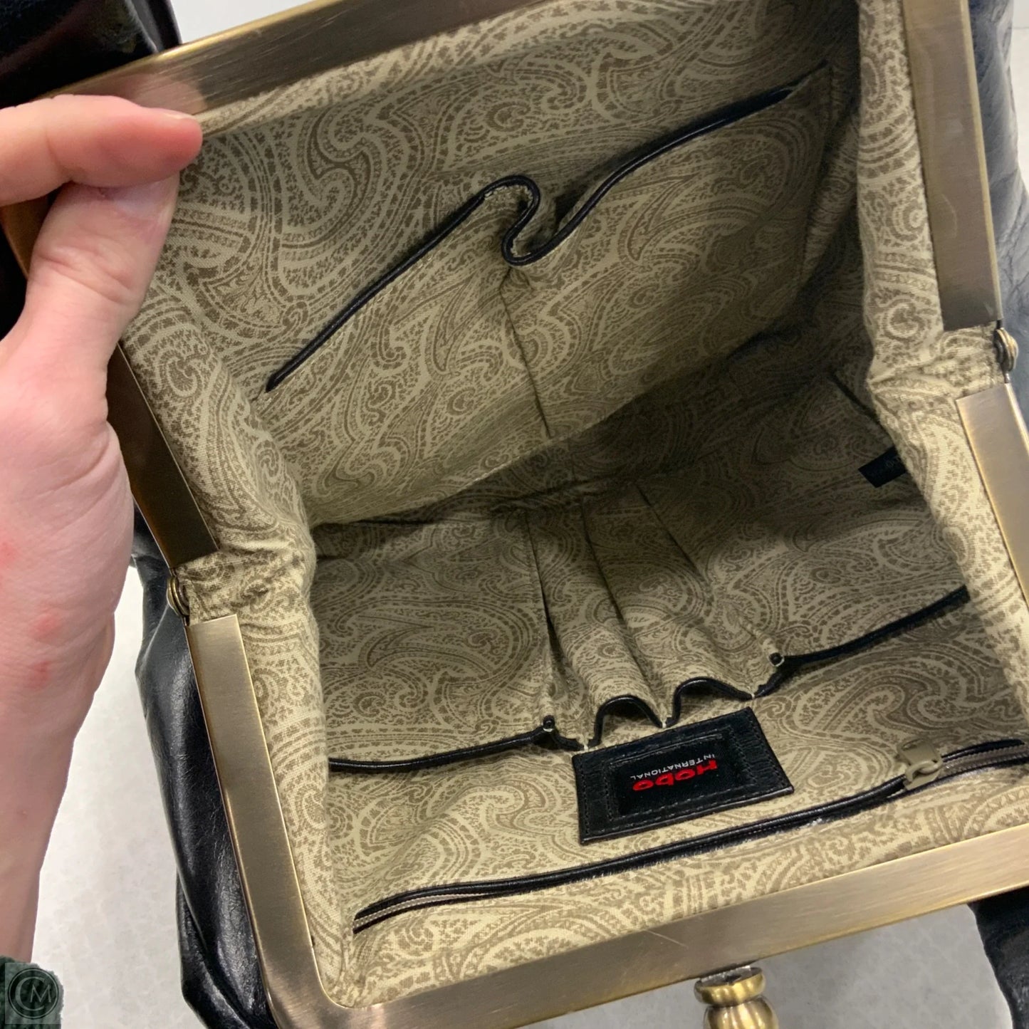 Handbag Leather By Hobo Intl, Size: Small