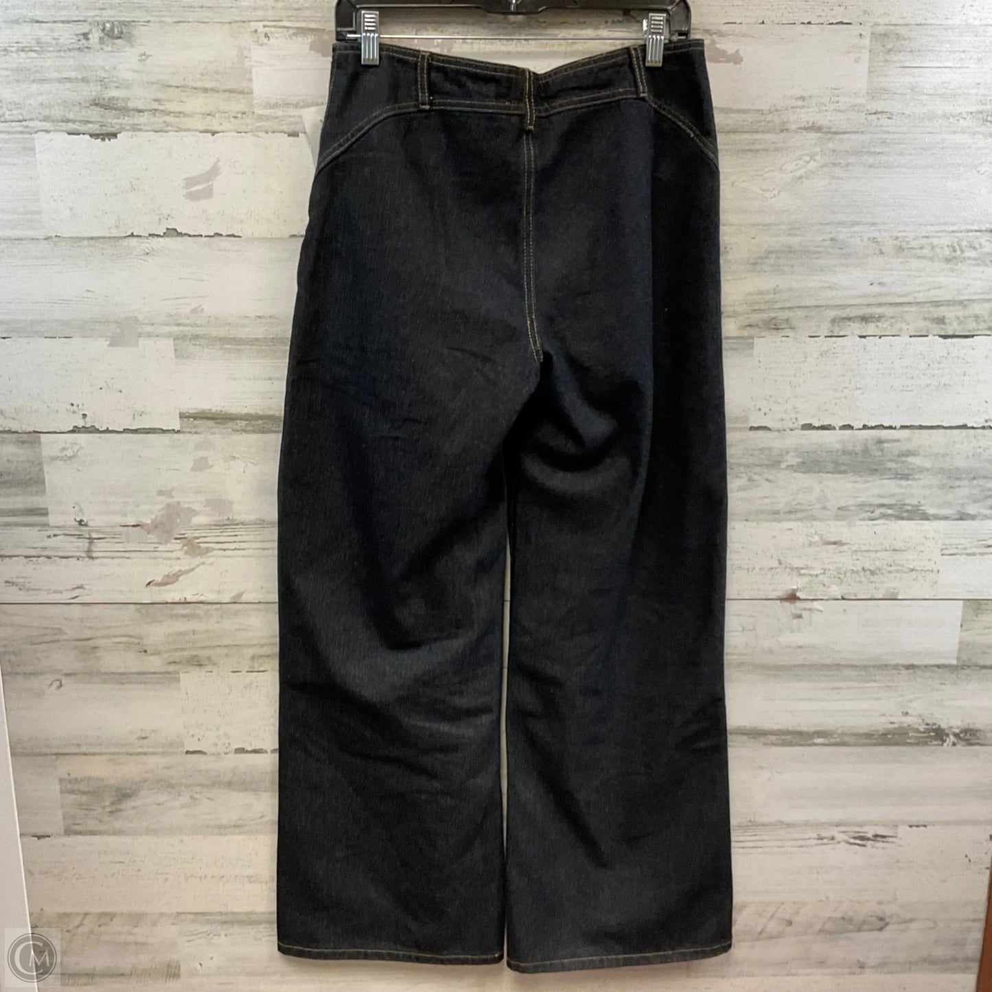 Jeans Wide Leg By EDIKTED In Blue Denim, Size: M