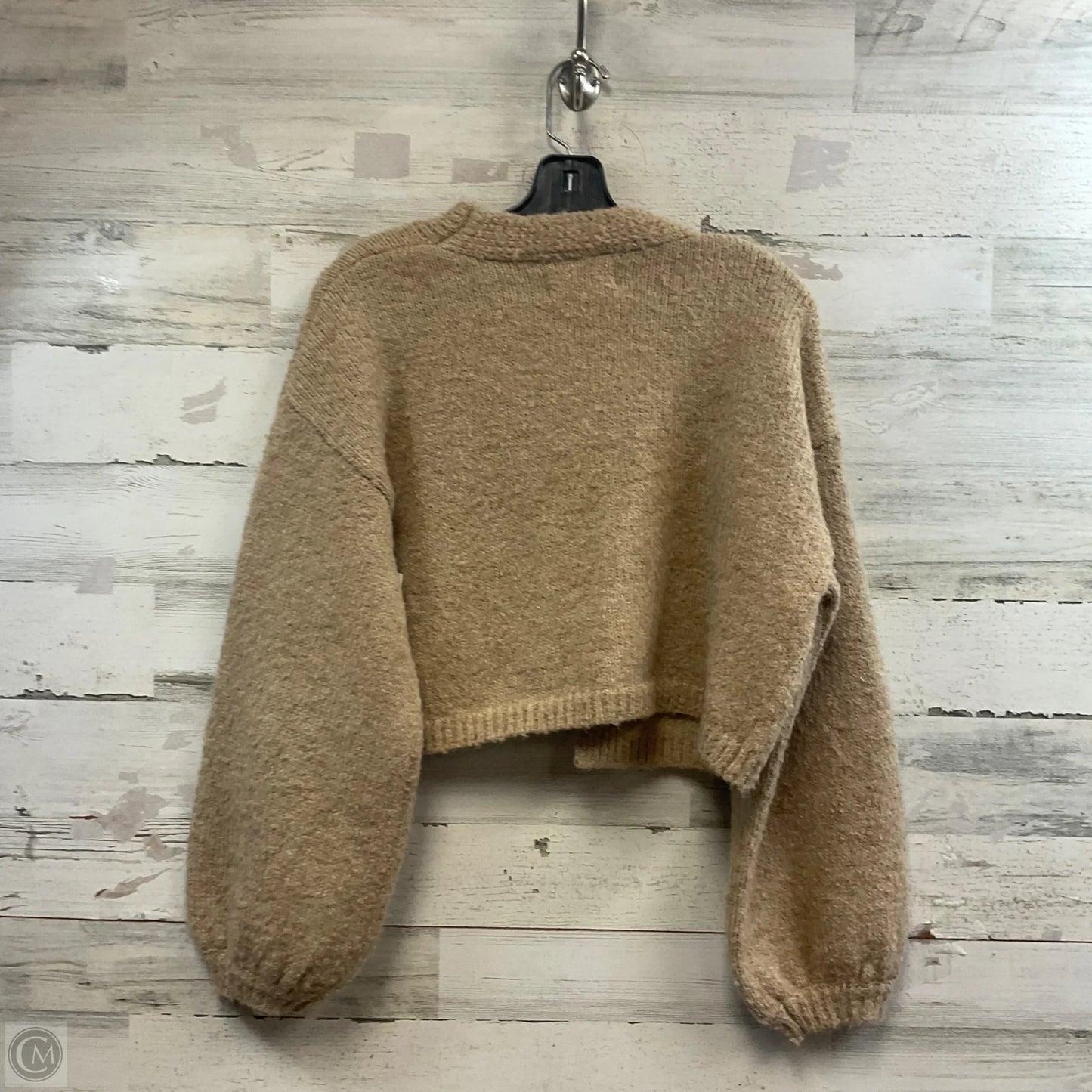 Sweater Cardigan By Anthropologie In Brown, Size: Osfm