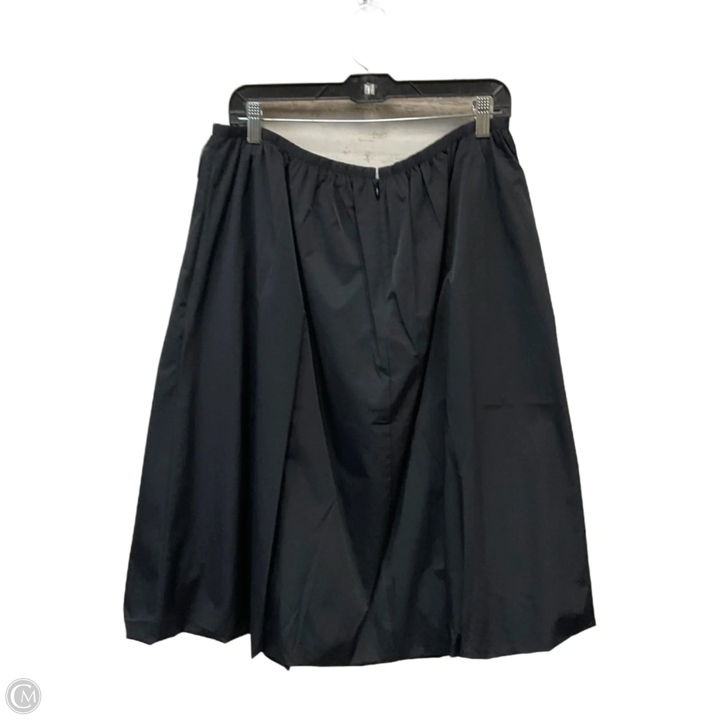 Skirt Midi By Banana Republic In Black, Size: 16