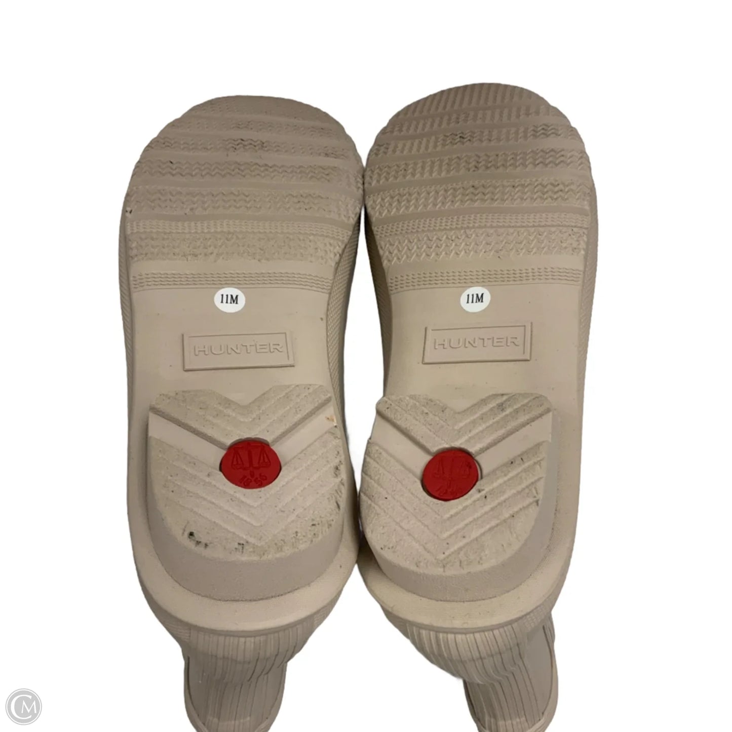 Boots Rain By Hunter In Tan, Size: 11