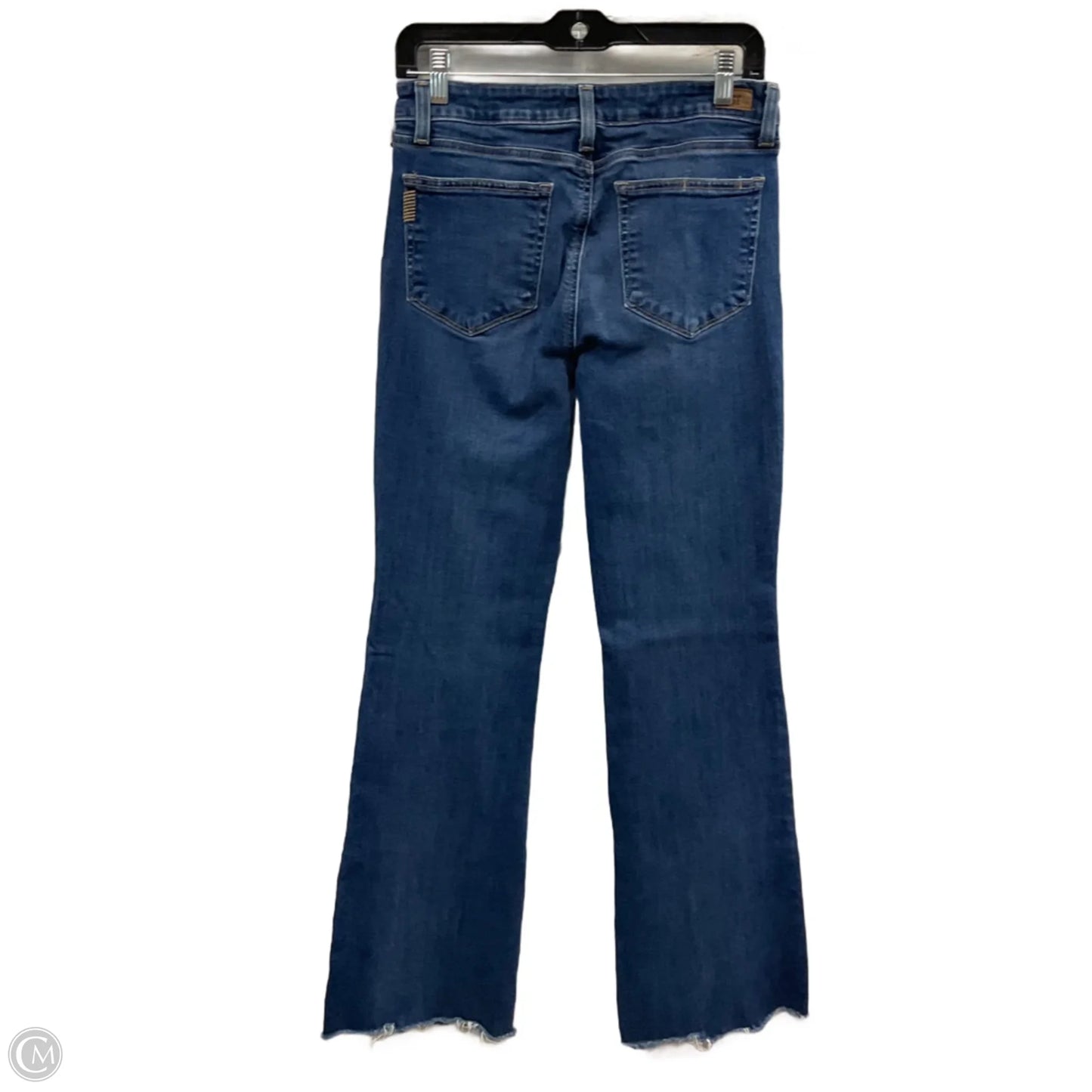 Jeans Wide Leg By Paige In Blue Denim, Size: 10