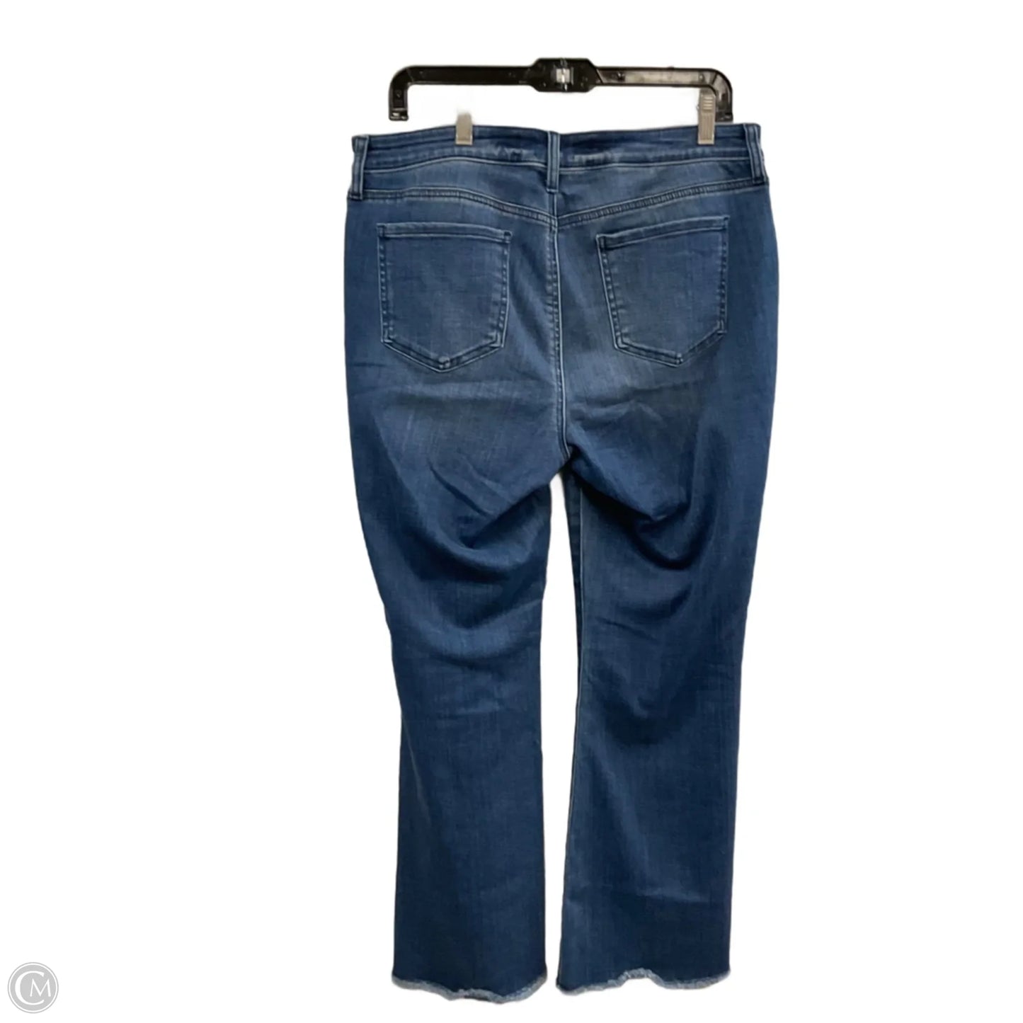 Jeans Wide Leg By Not Your Daughters Jeans In Blue Denim, Size: 10