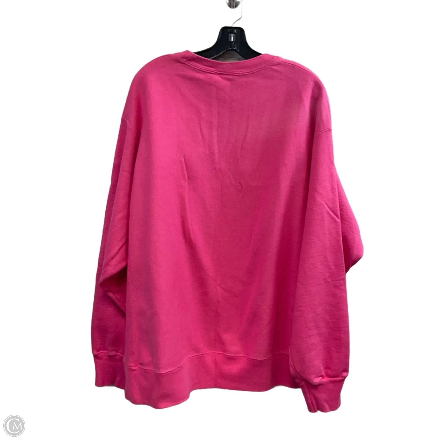 Sweatshirt Crewneck By Champion In Pink, Size: Xxl