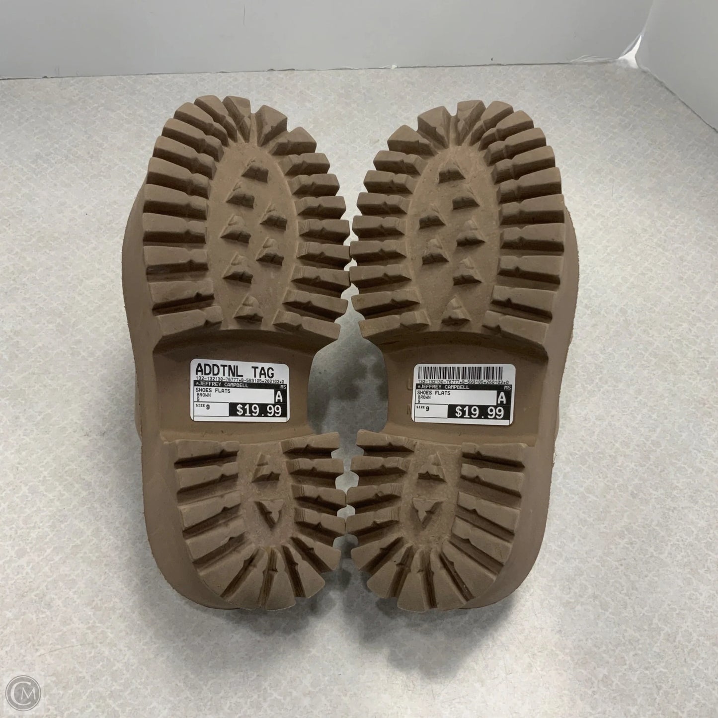 Shoes Flats By Jeffrey Campbell In Brown, Size: 9