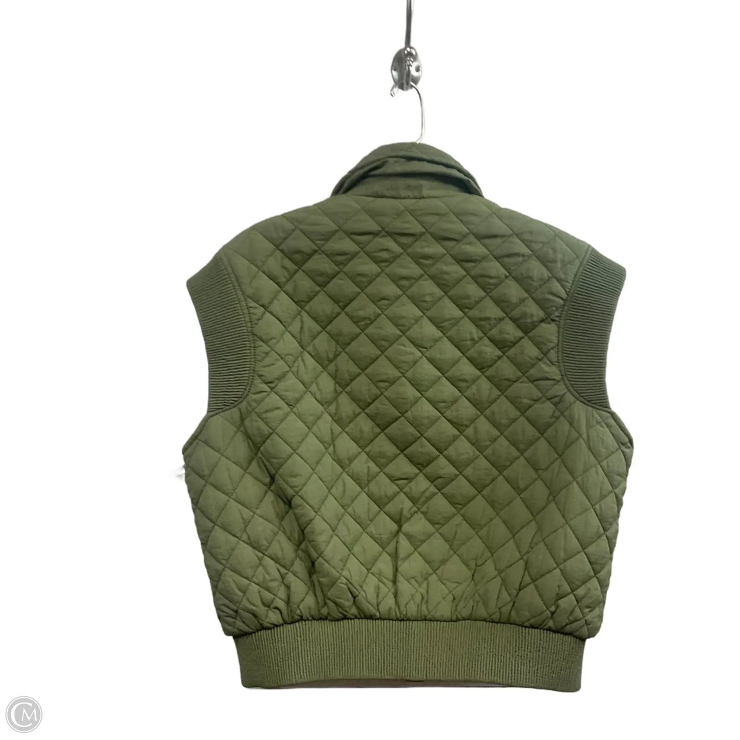 Vest Puffer & Quilted By Lili Sidonio In Green, Size: S