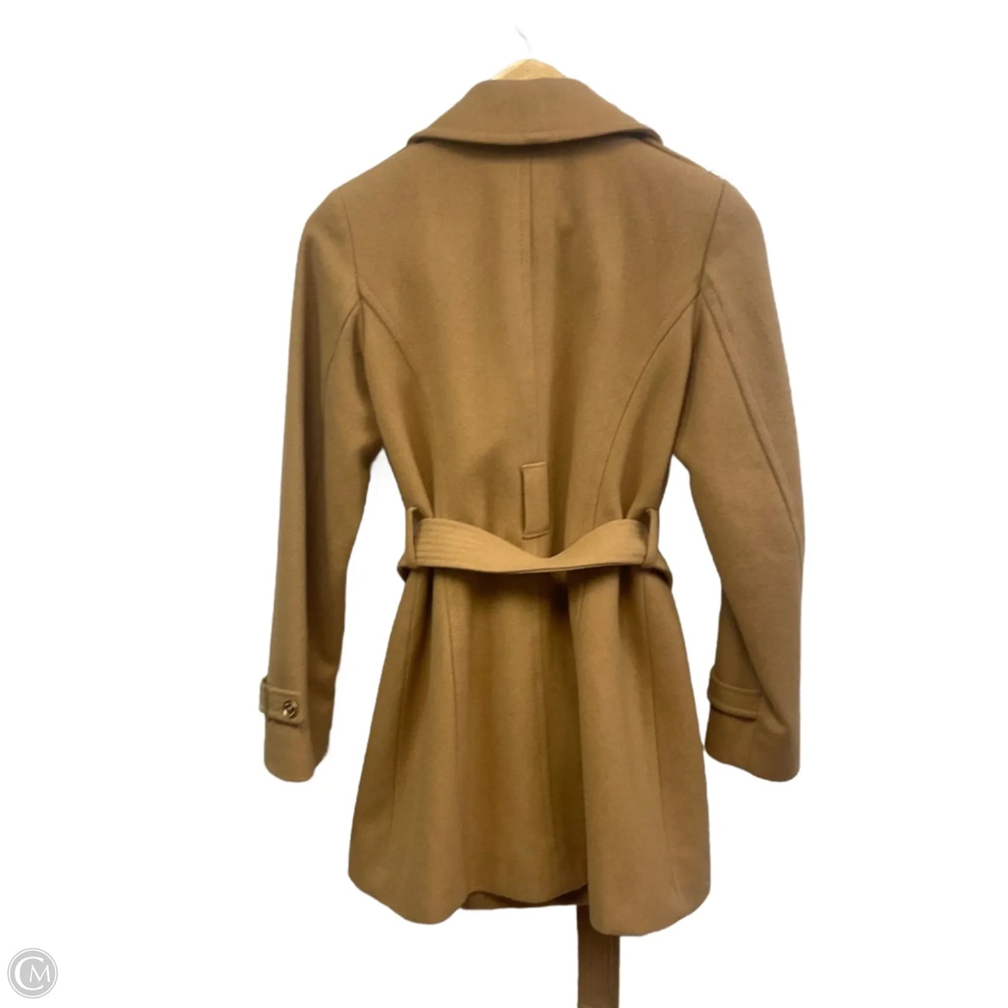 Coat Wool By Michael By Michael Kors In Brown, Size: Sp