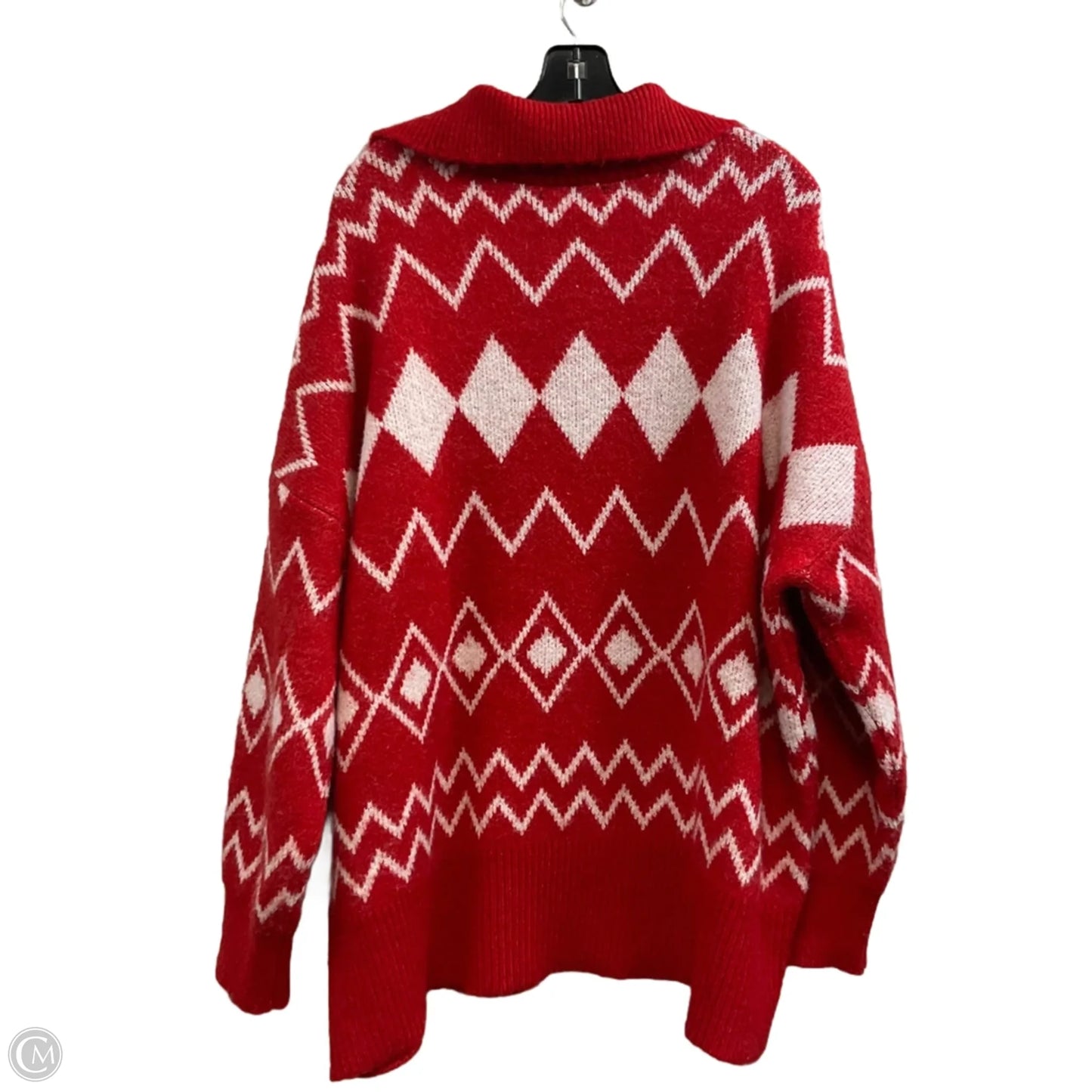 Sweater By New York And Co In Red, Size: 2x