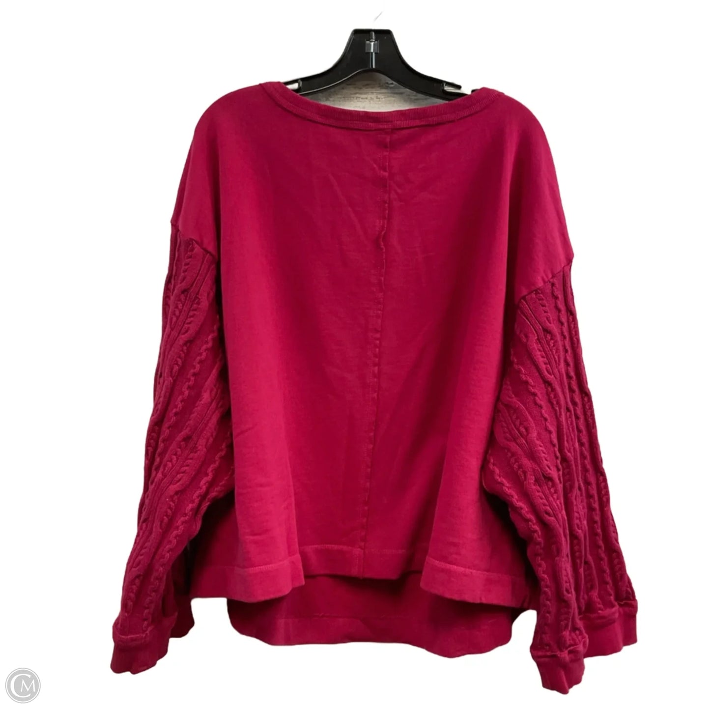 Top Long Sleeve By Pilcro In Red, Size: 2x