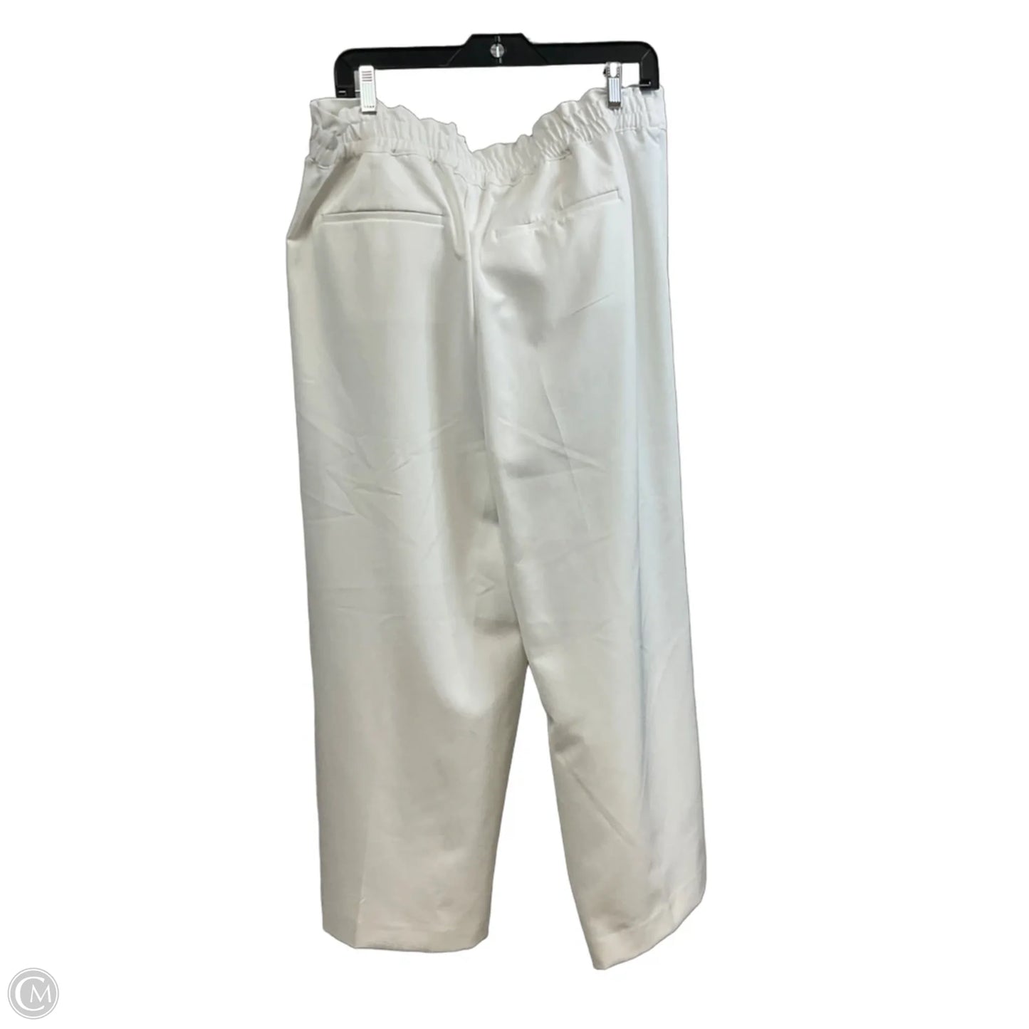 Pants Wide Leg By Liz Claiborne In White, Size: 16