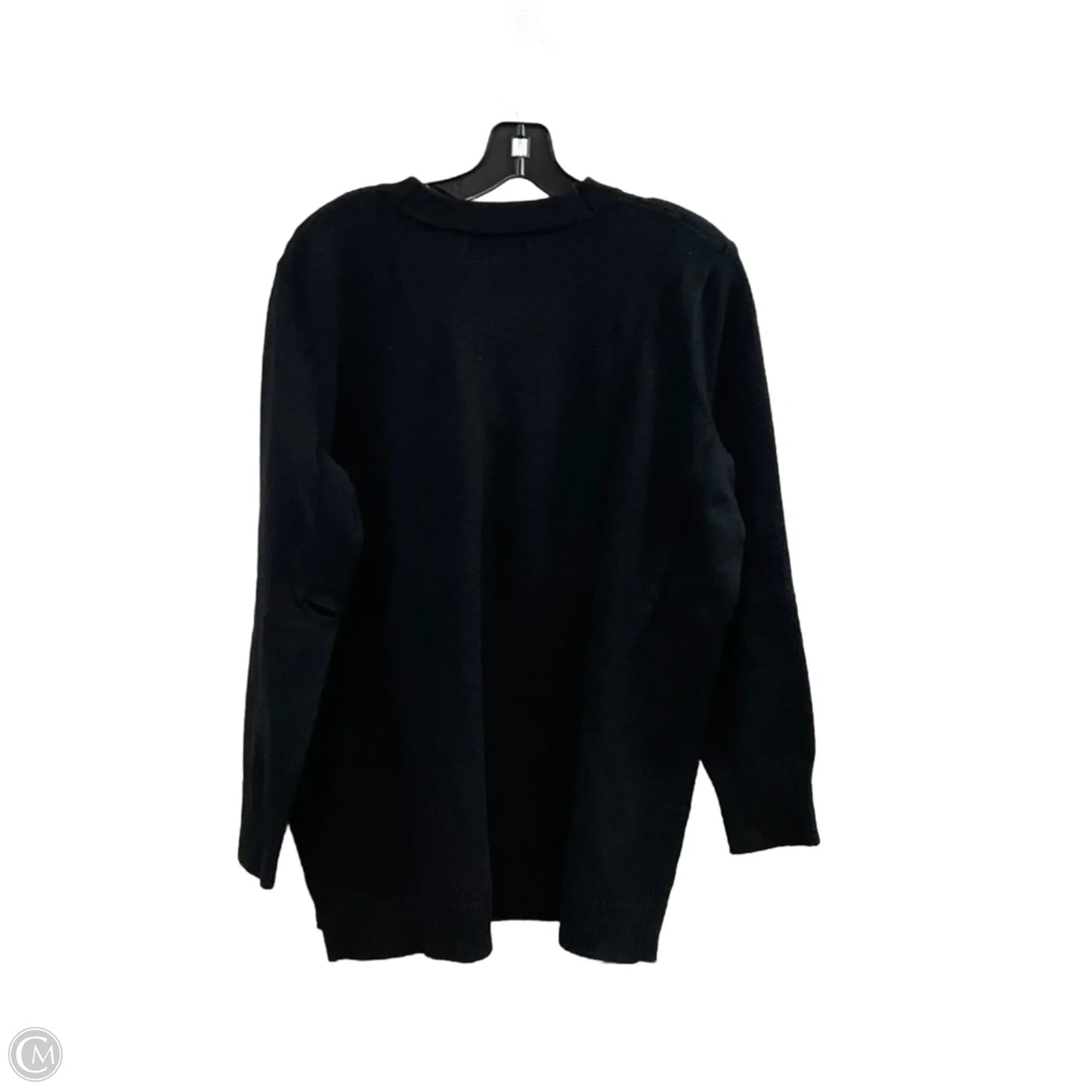 Sweater By Anthropologie In Black, Size: 1x