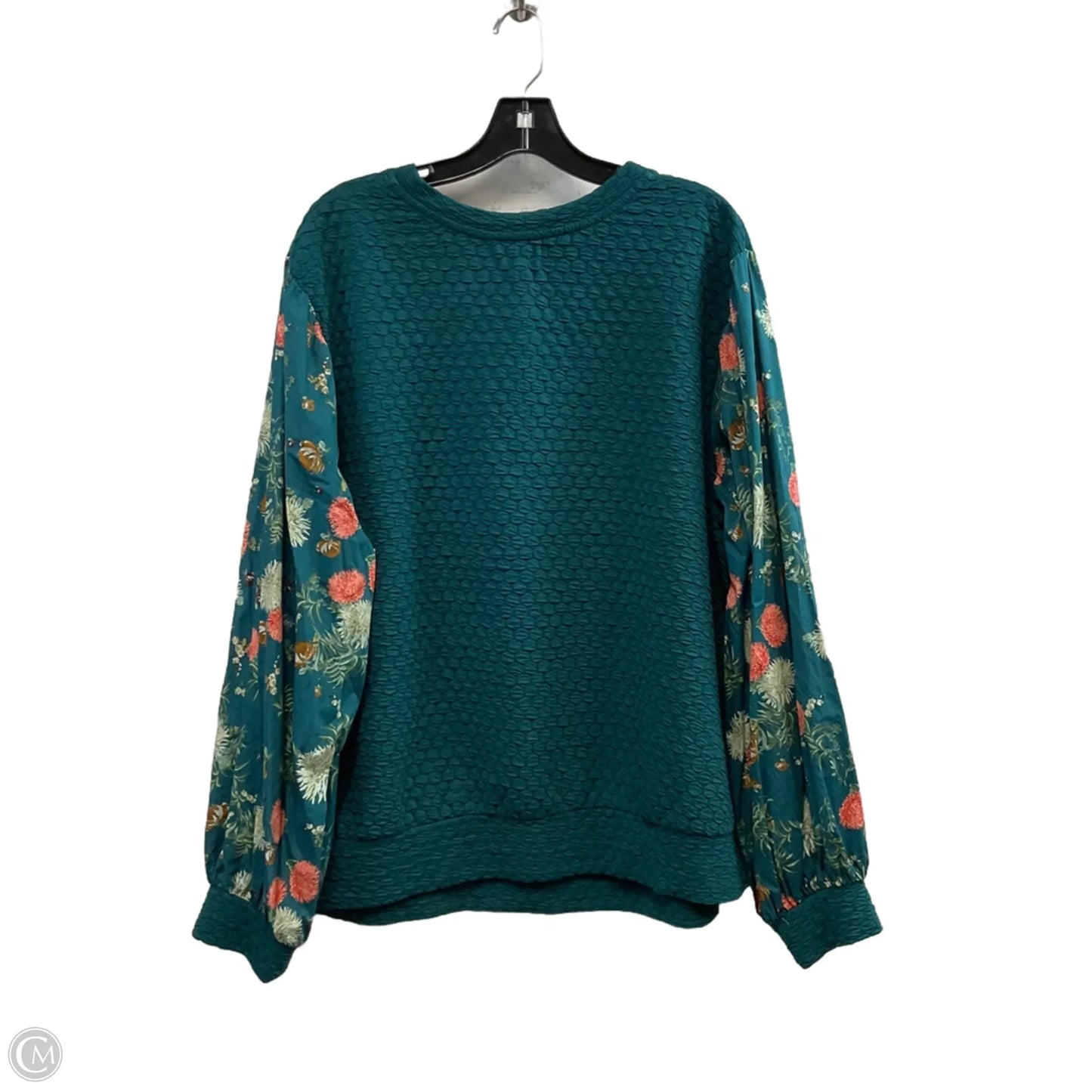 Top Long Sleeve By Porridge In Green, Size: 2x