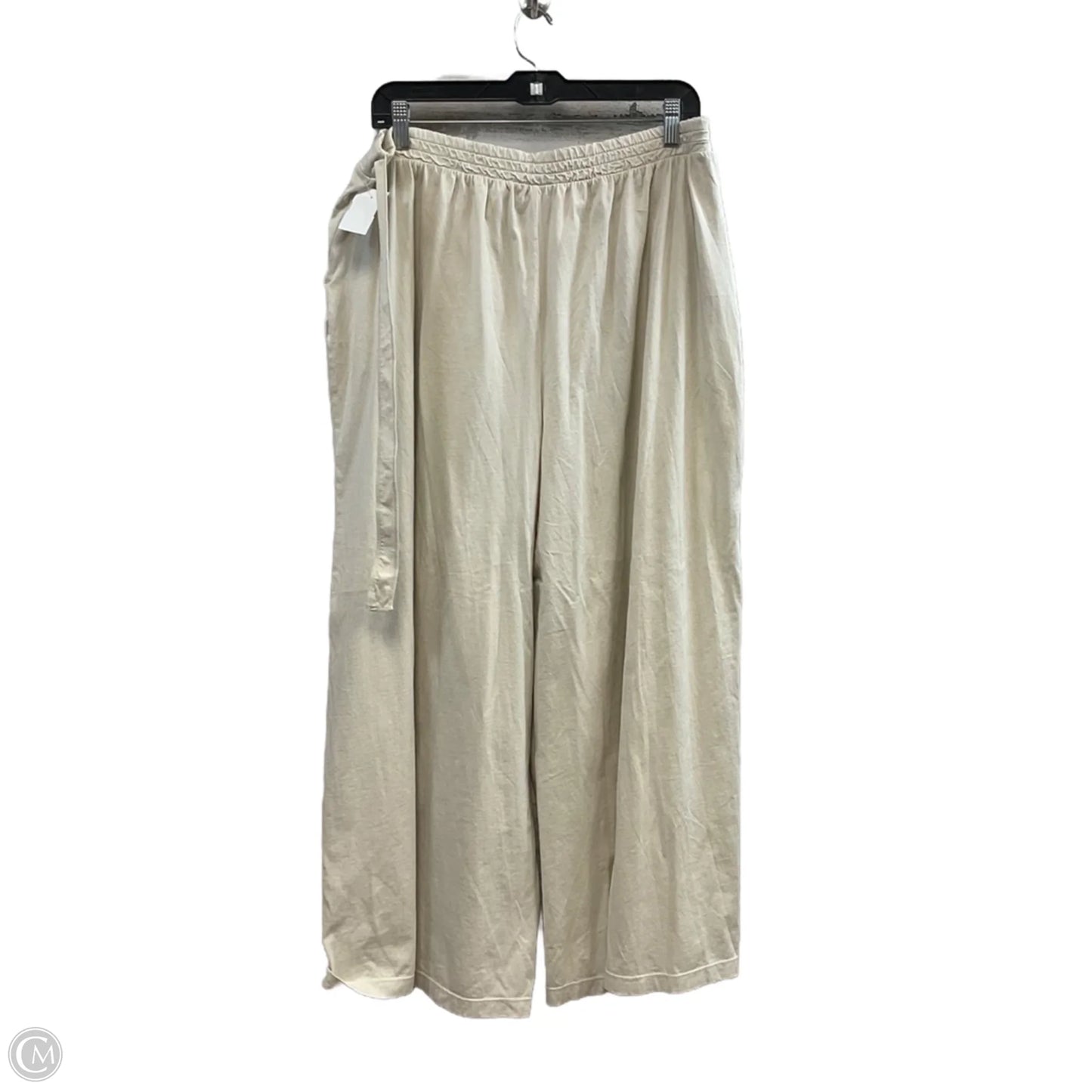 Pants Wide Leg By Daily Practice By Anthropologie In Cream, Size: L