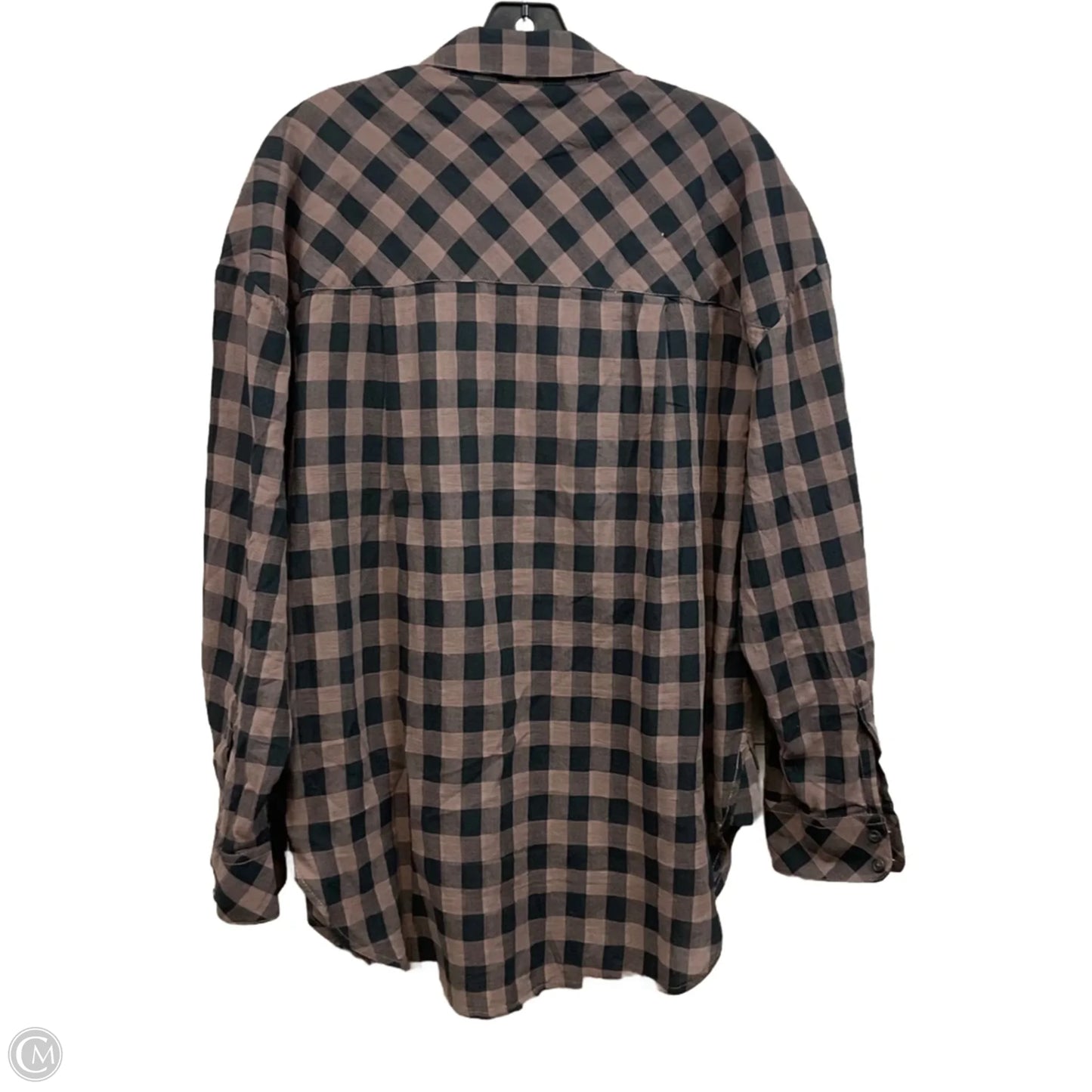 Top Long Sleeve By Sanctuary In Brown, Size: L