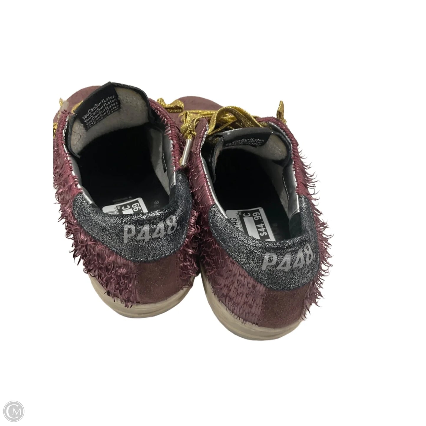 Shoes Sneakers By P448 In Purple, Size: 9