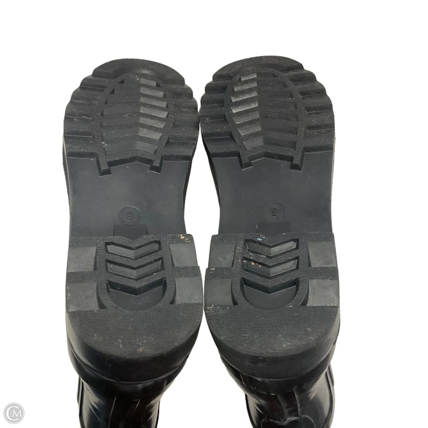 Boots Rain By Hisea In Black, Size: 9