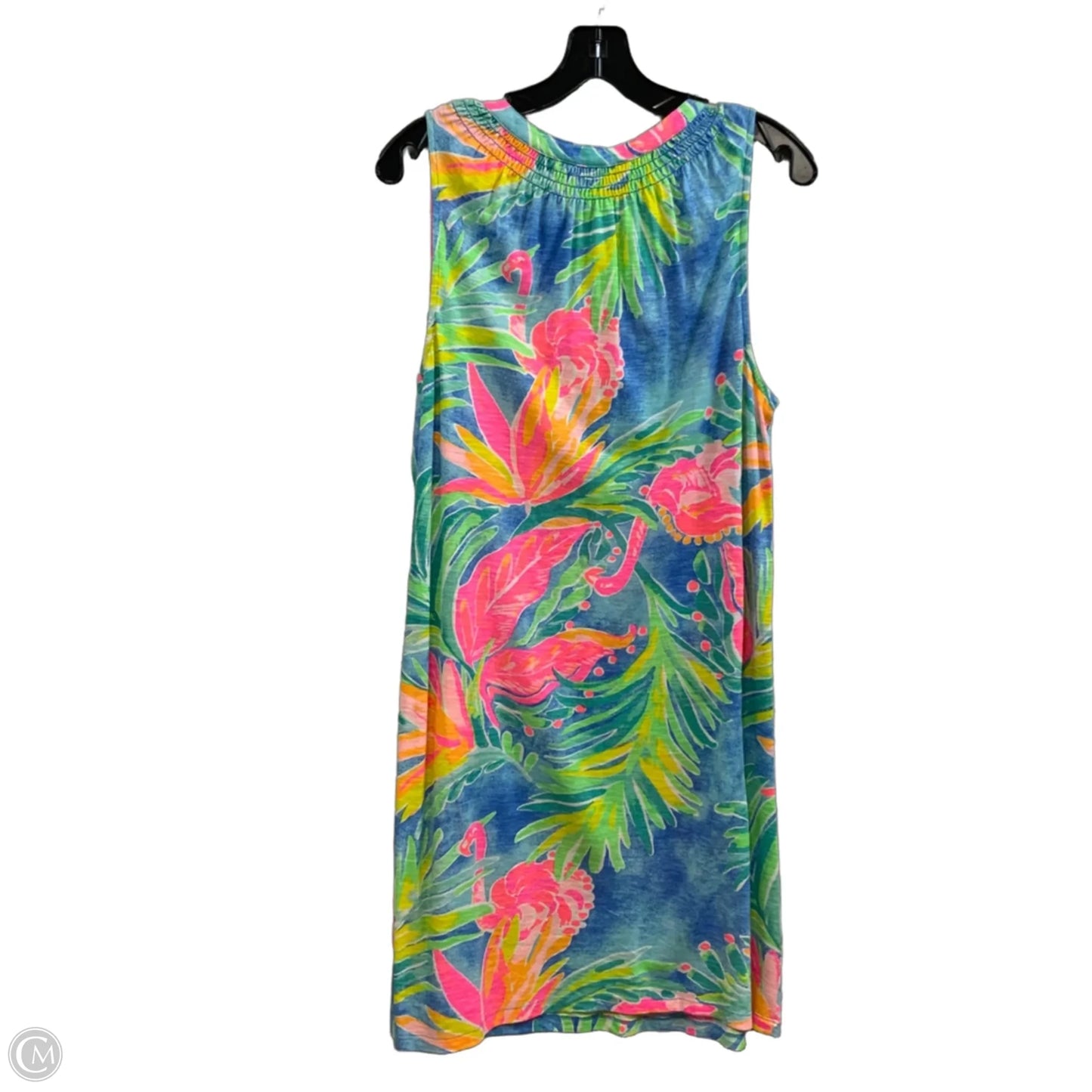 Dress Casual Short By Lilly Pulitzer In Blue & Pink, Size: L