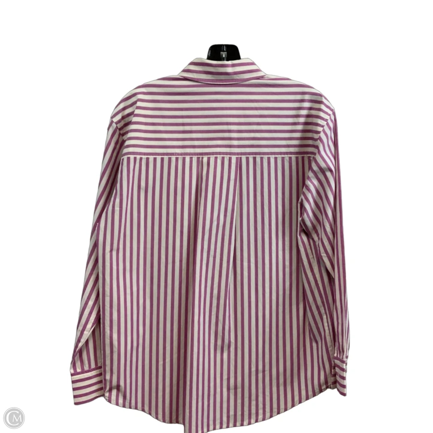 Blouse Long Sleeve By Rails In Purple, Size: Xs