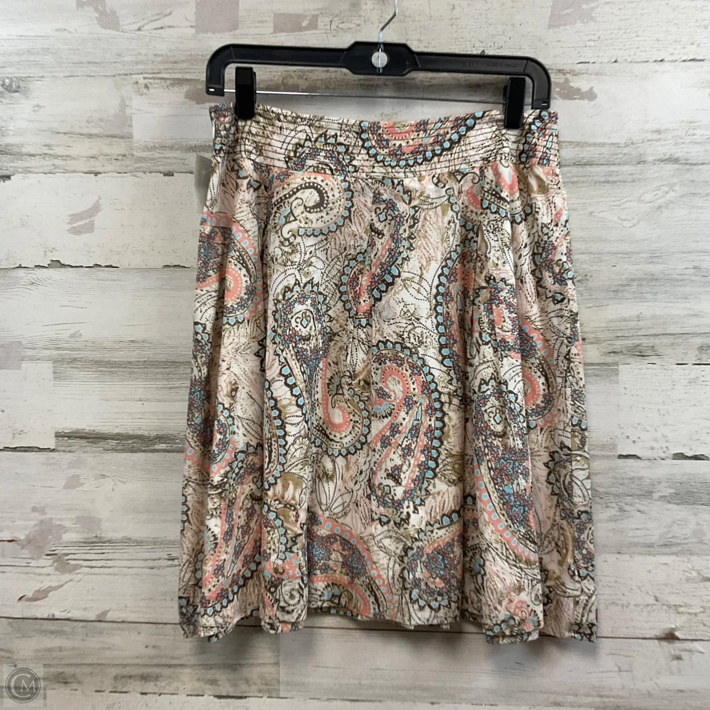 Skirt Mini & Short By Etcetra In Brown, Size: 4