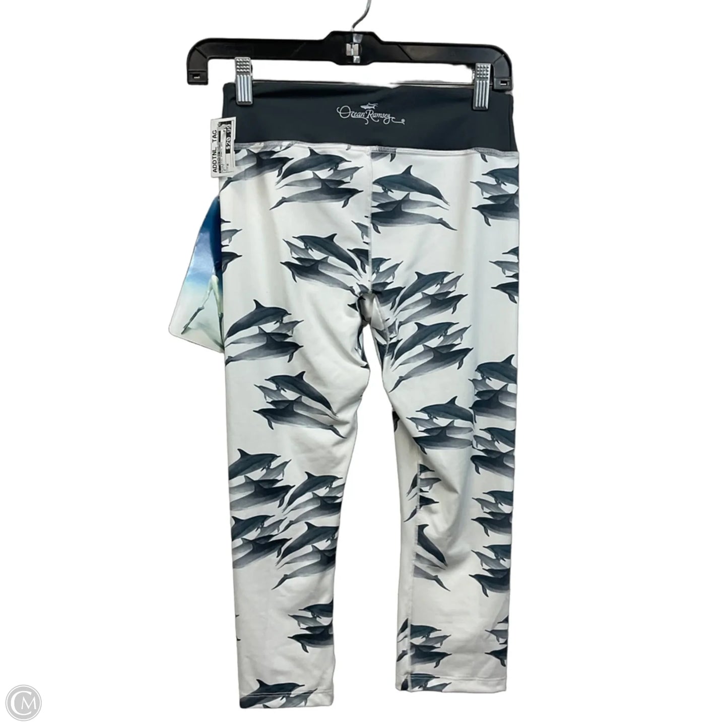 Athletic Pants 2pc By Ocean Ramsey In White, Size: M