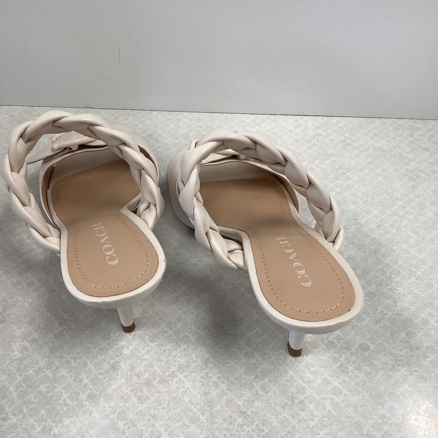 Sandals Heels Stiletto By Coach Size: 7
