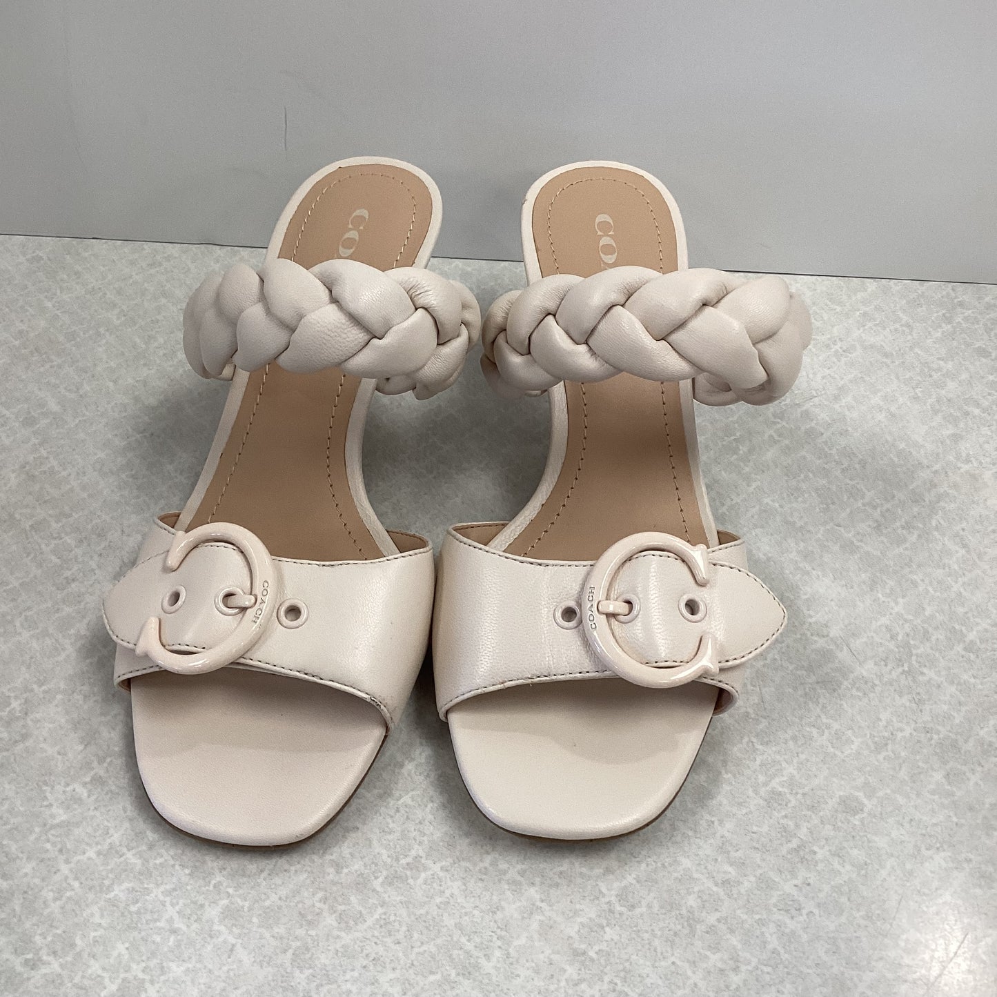 Sandals Heels Stiletto By Coach Size: 7