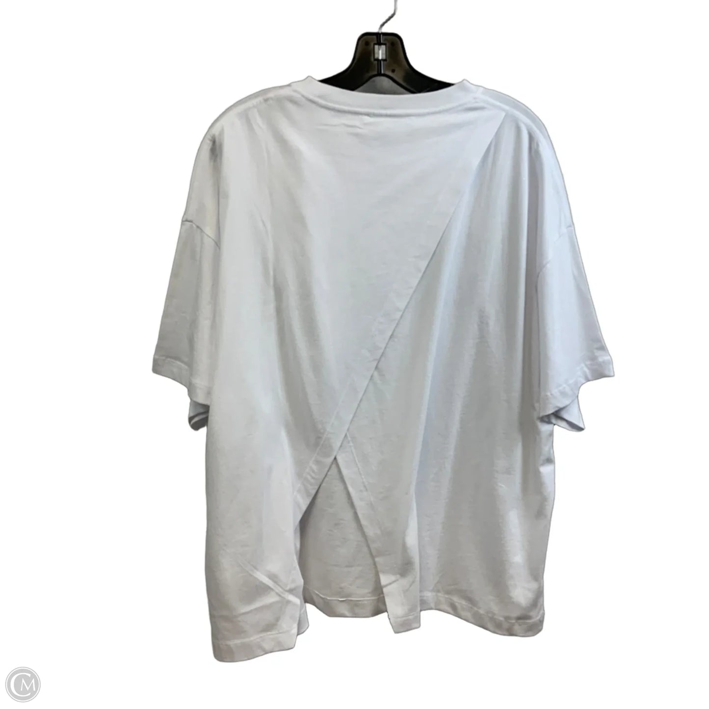 Top Short Sleeve Designer By All Saints In White, Size: L