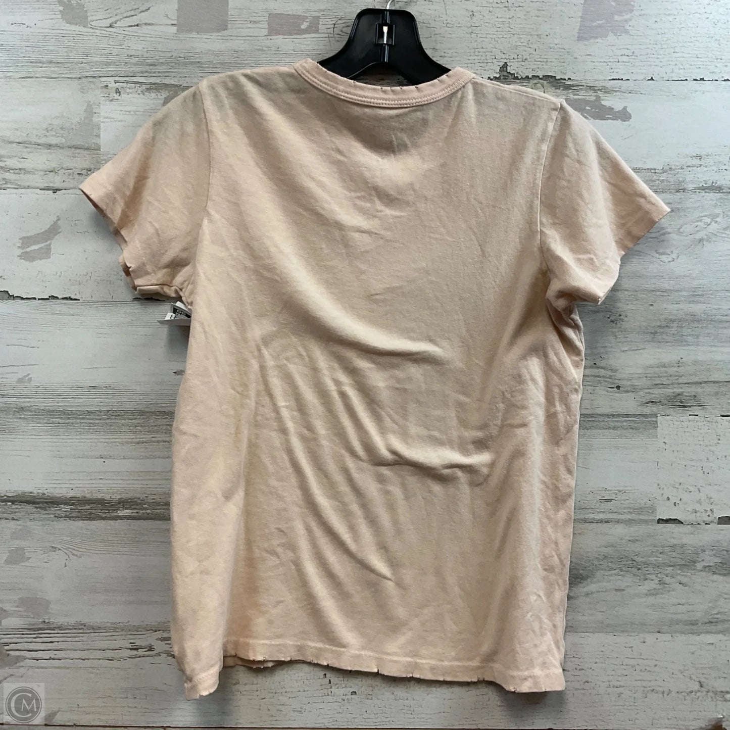 Top Short Sleeve Basic By Junk Food In Tan, Size: S