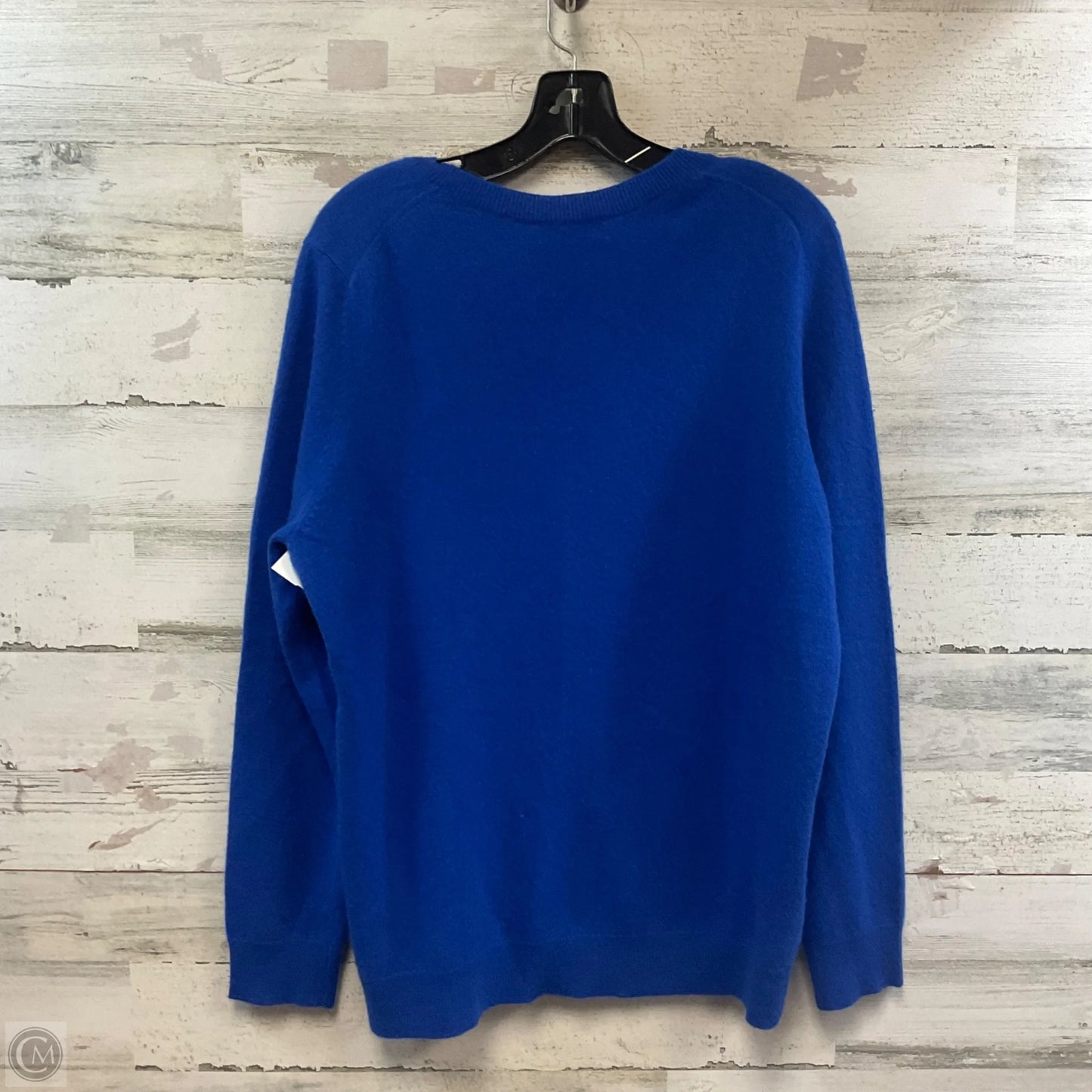 Sweater Cashmere By Charter Club In Blue, Size: Xl