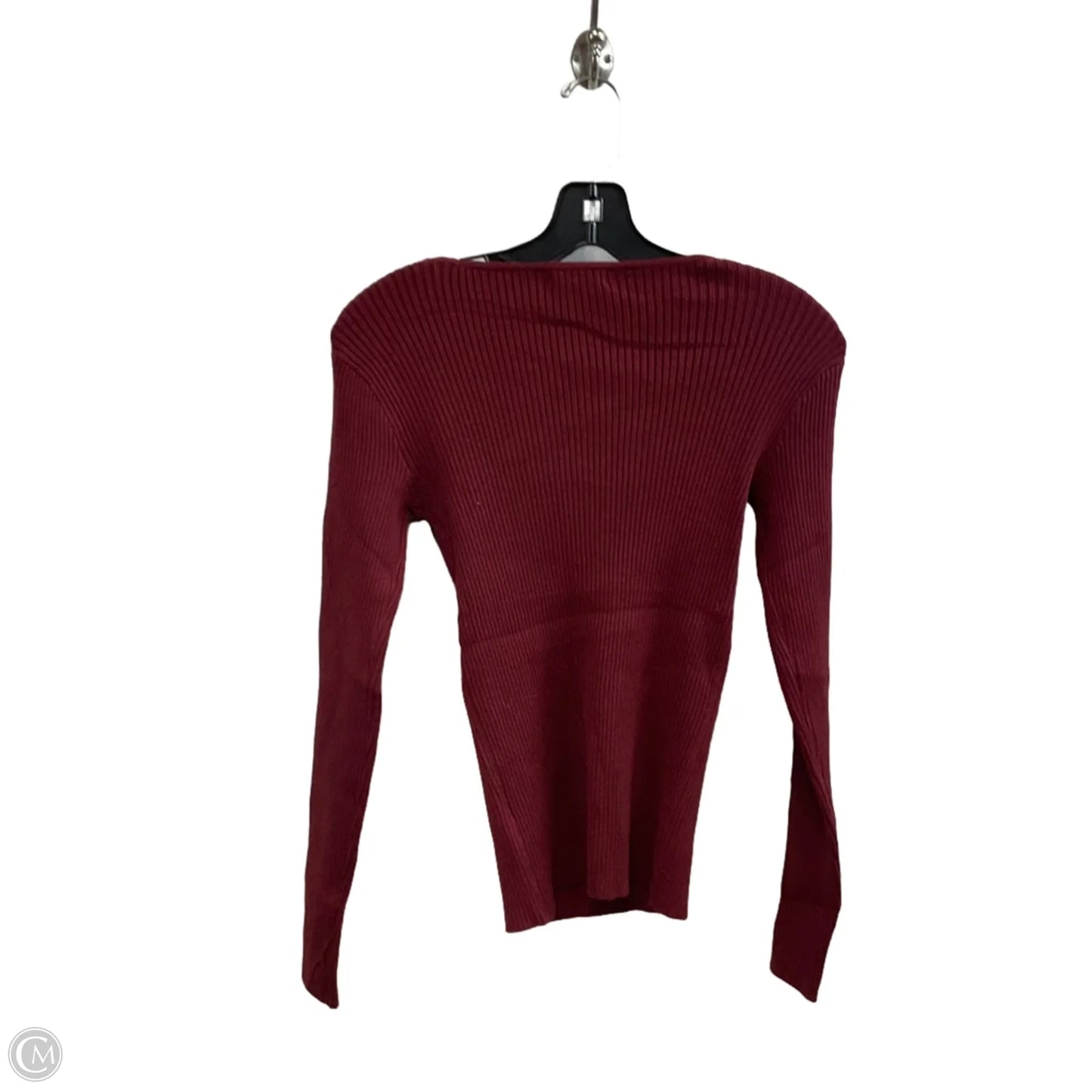 Top Long Sleeve By Zeagoo In Red, Size: S