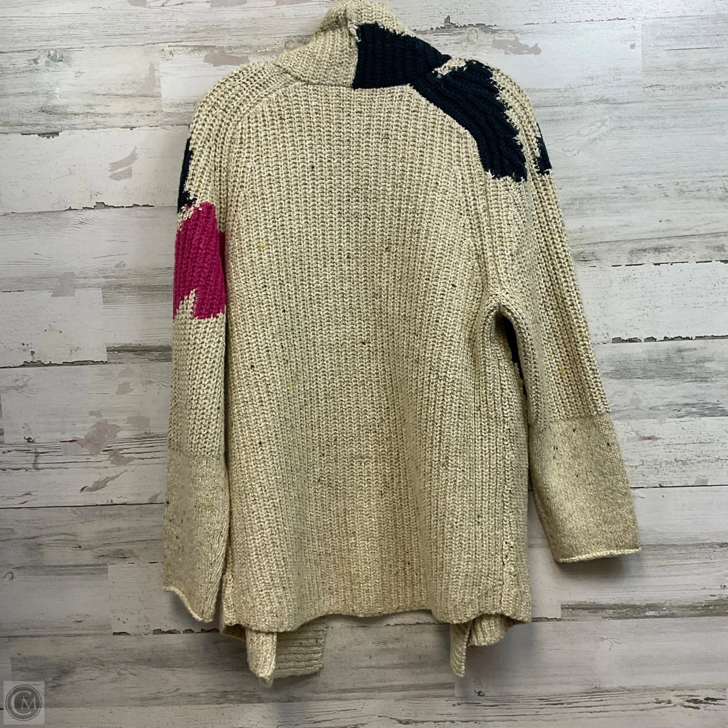 Sweater Cardigan By Nic + Zoe In Tan, Size: M