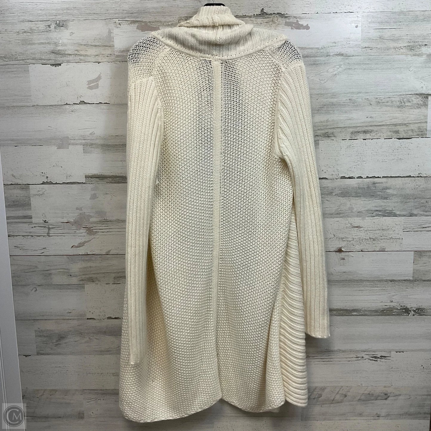 Sweater Cardigan By Bcbg In Cream, Size: M