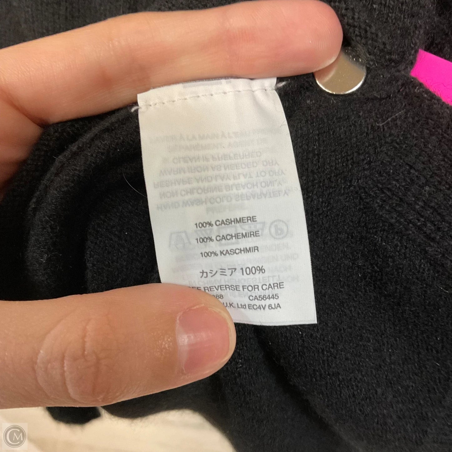 Sweater Cashmere By J. Crew In Black, Size: M