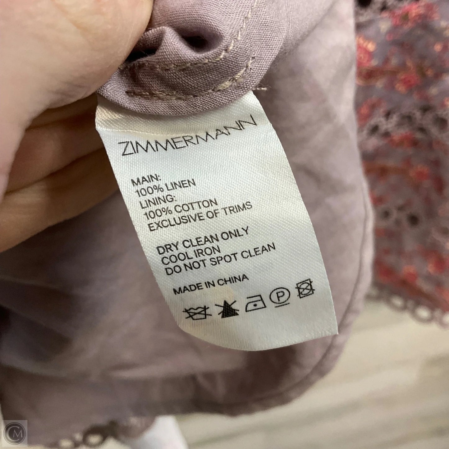 Dress Casual Short By ZIMMERMAN In Purple, Size: Xs