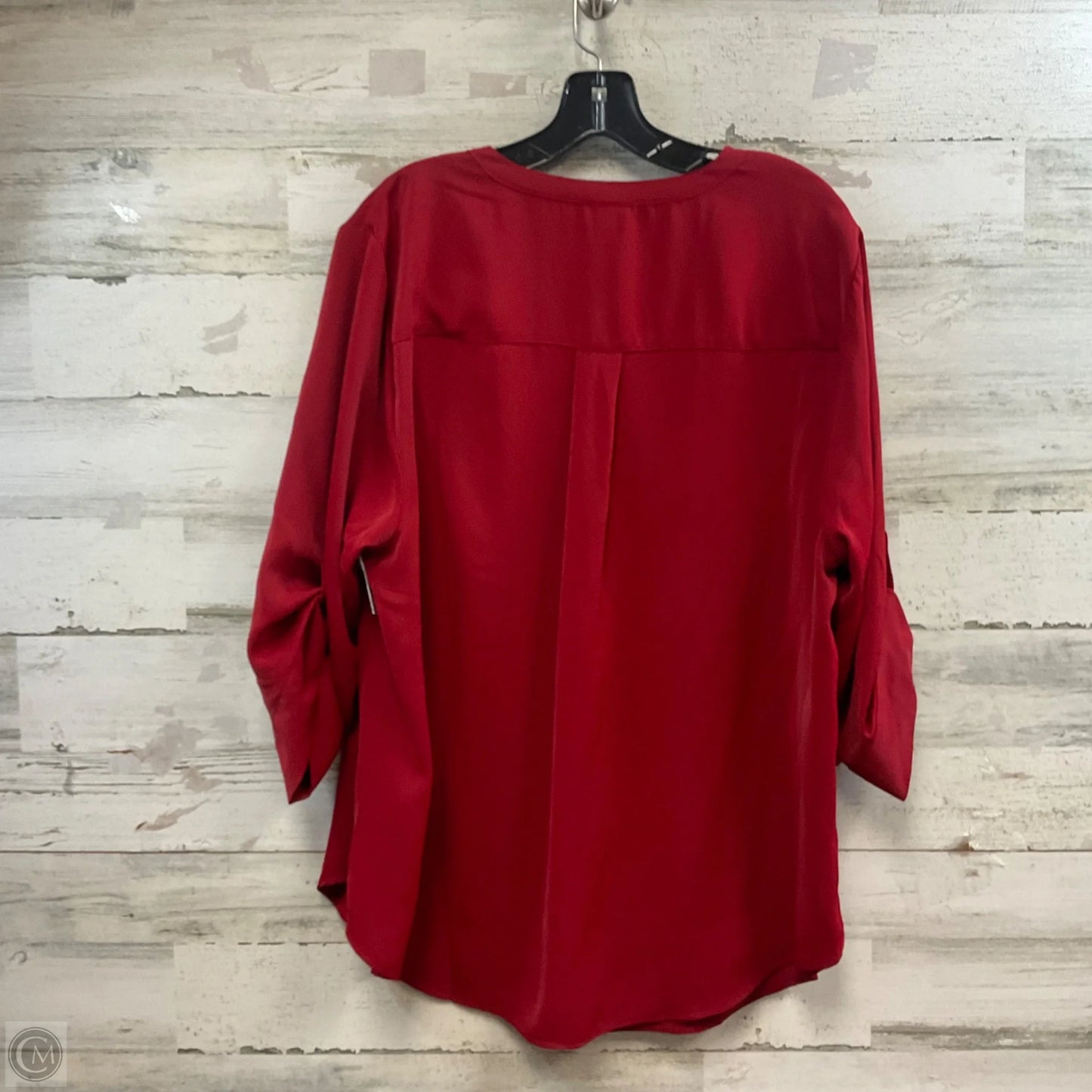 Top Long Sleeve By Torrid In Red, Size: 2x
