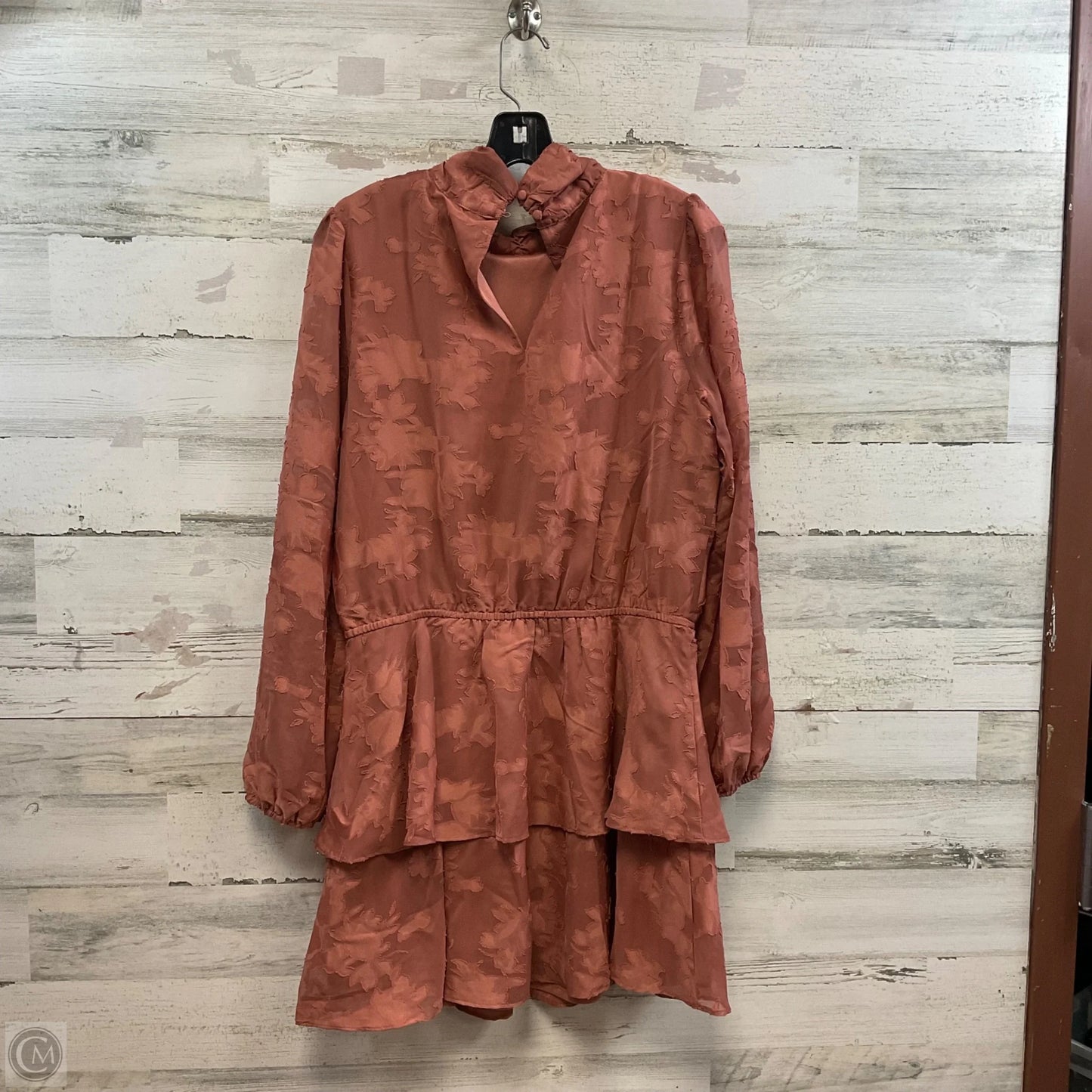 Dress Casual Short By Socialite In Orange, Size: Xl
