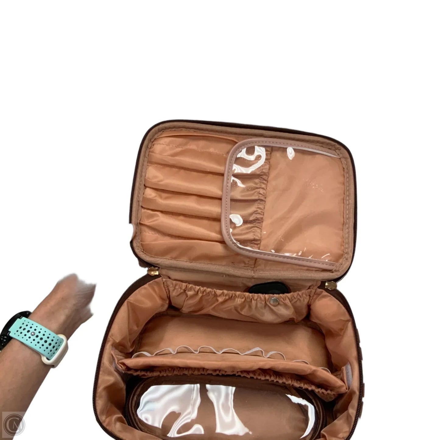 Makeup Bag By Wrangler, Size: Large