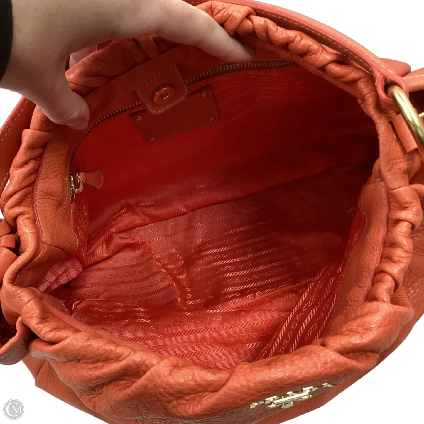 Handbag Luxury Designer By Prada, Size: Large