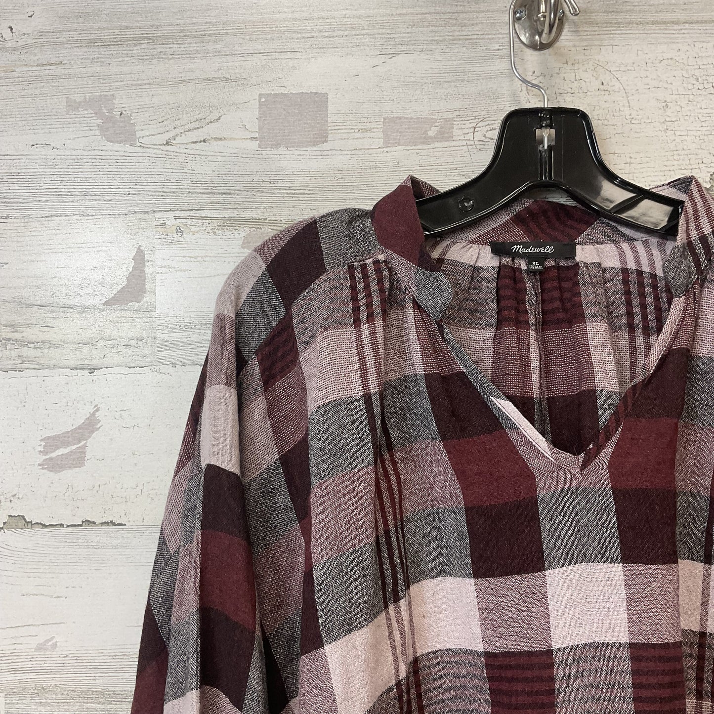 Blouse Long Sleeve By Madewell Size: Xl